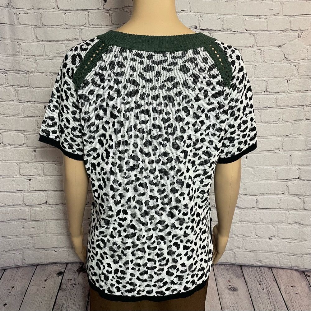Other NWT New Lysse Lucy Animal Print Sweater Size S Size S / US 4 / IT 40 - 4 Thumbnail