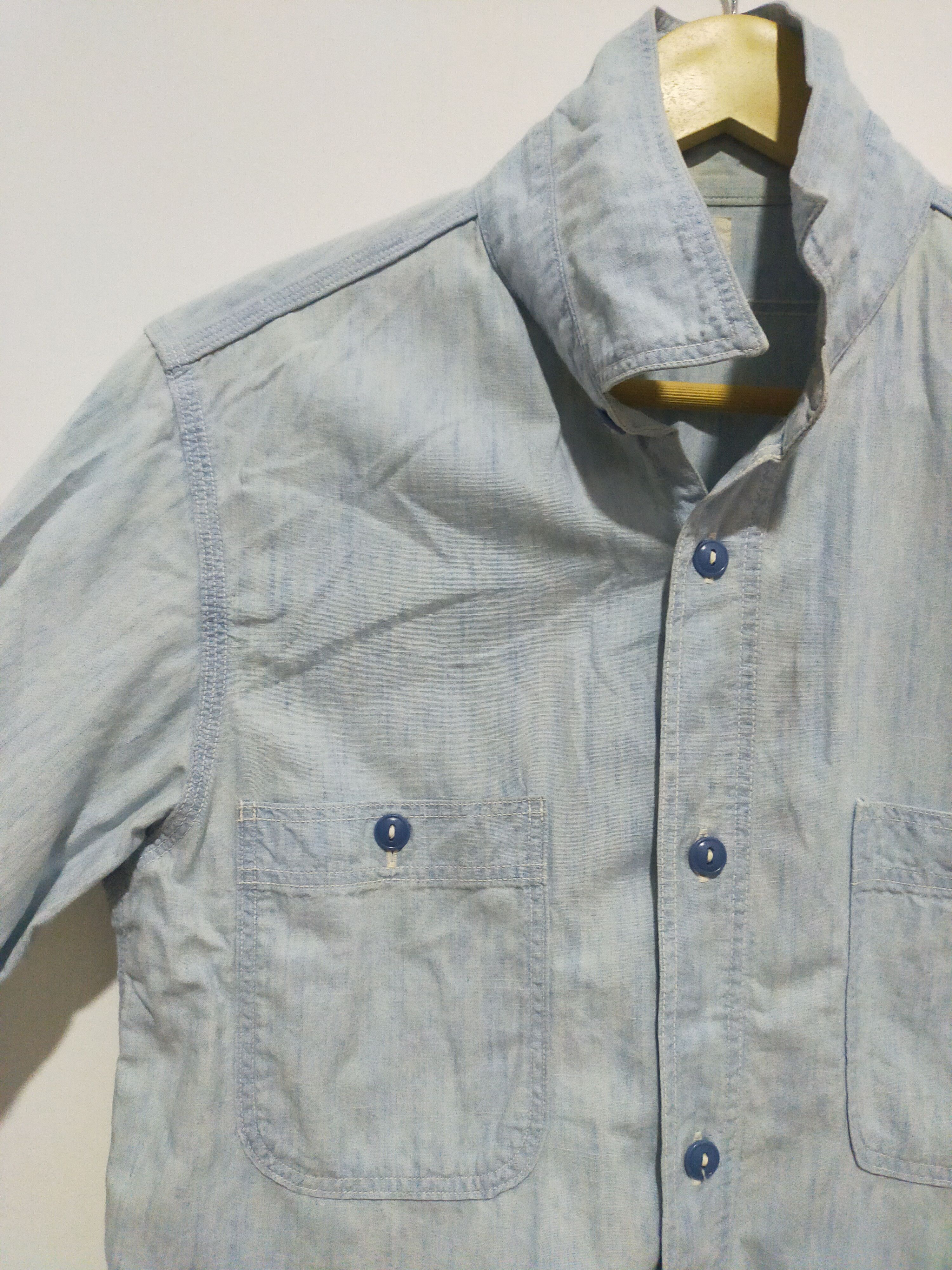 Orslow ORSLOW CHAMBRAY SHIRT Size US M / EU 48-50 / 2 - 5 Thumbnail