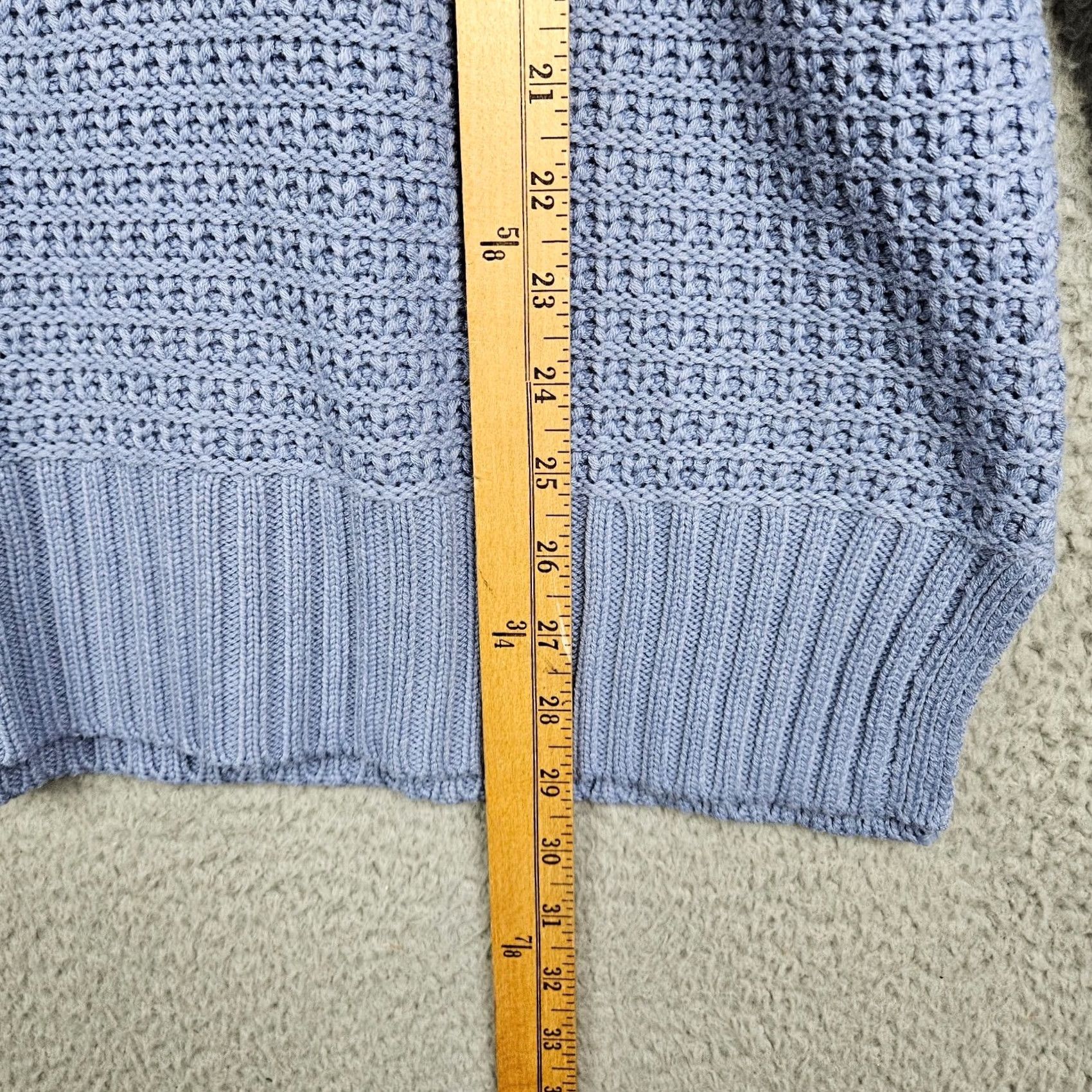 Vintage RACHEL ZOE Women’s light blue V Neck Long sleeve sweater hoodie Cardigan L New Size L / US 10 / IT 46 - 4 Thumbnail