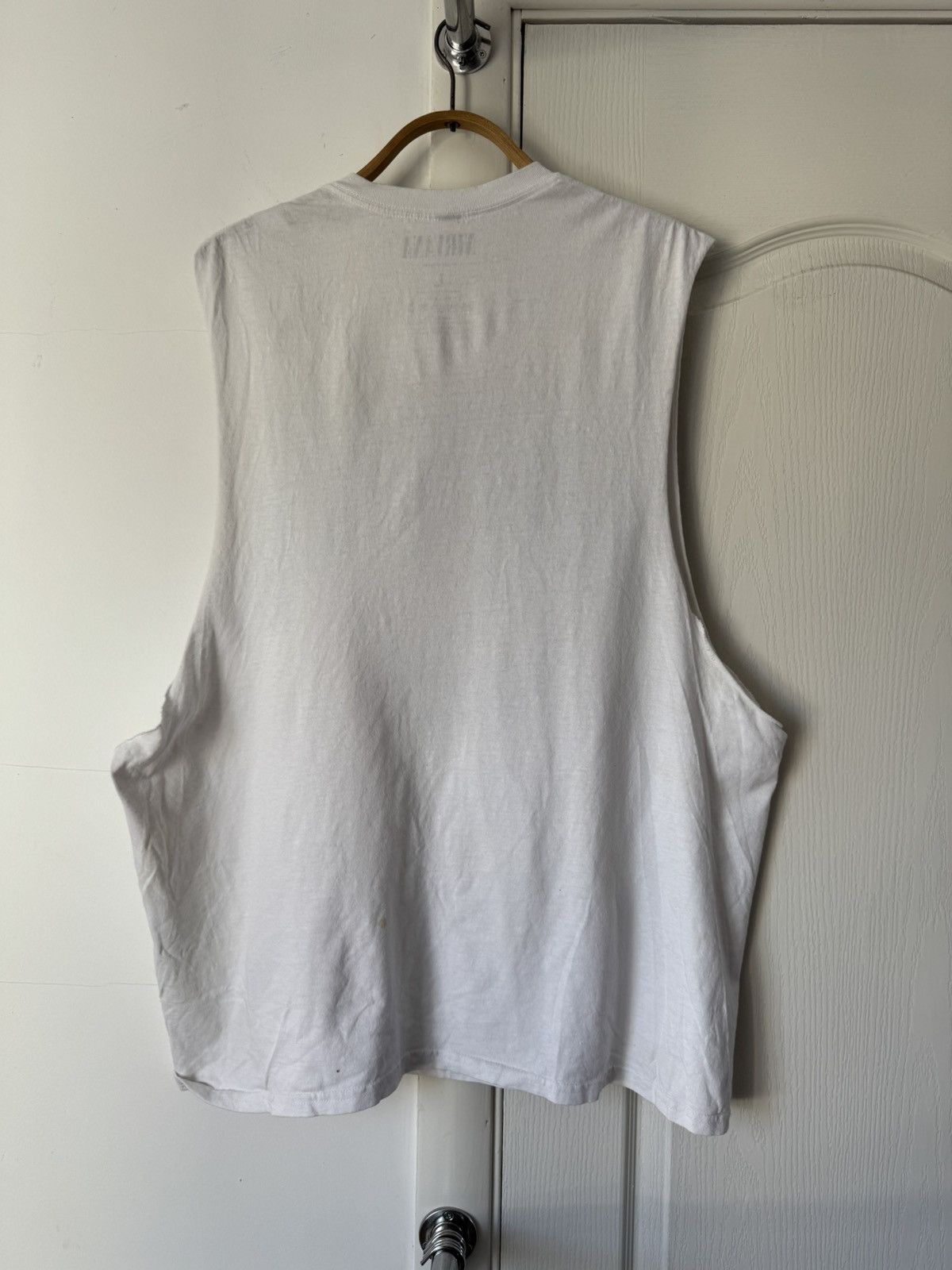 Band Tees Nirvana Smiley Band Sleeveless Tee Size US XL / EU 56 / 4 - 6 Thumbnail