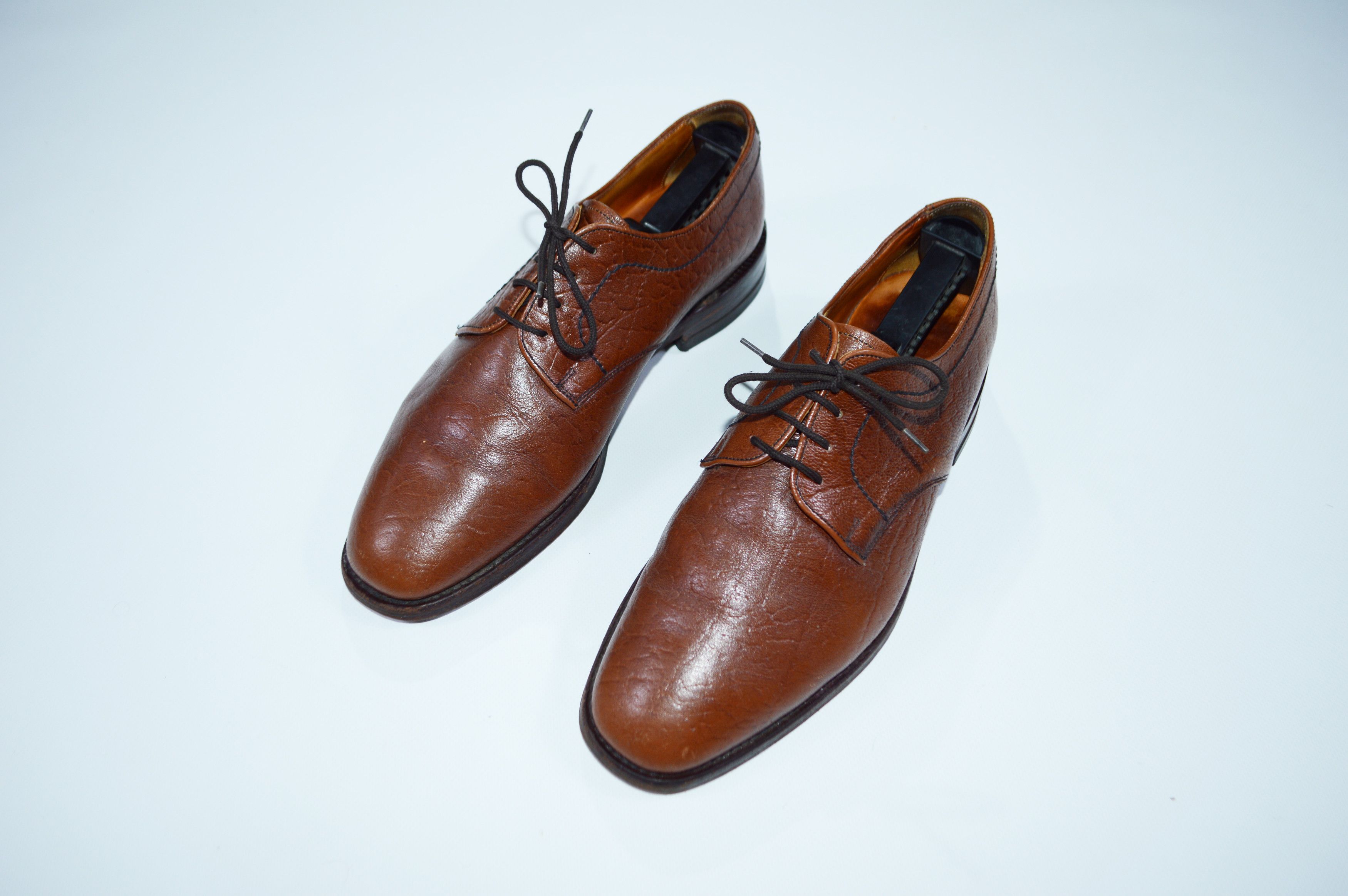Loake LOAKE BROS 034T Brown Leather Shoes Made in England Size US 9.5 / EU 42-43 - 2 Thumbnail