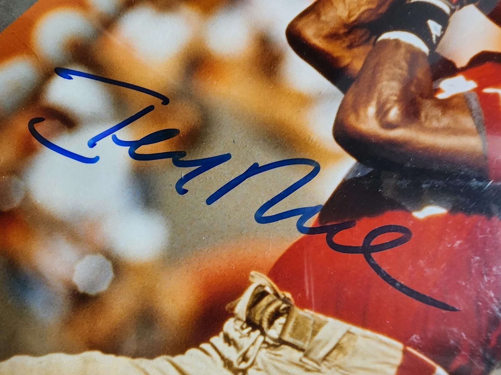 NFL Jerry Rice San Fran 49er's autographed/signed 8x10 photo COA Size ONE SIZE - 2 Thumbnail