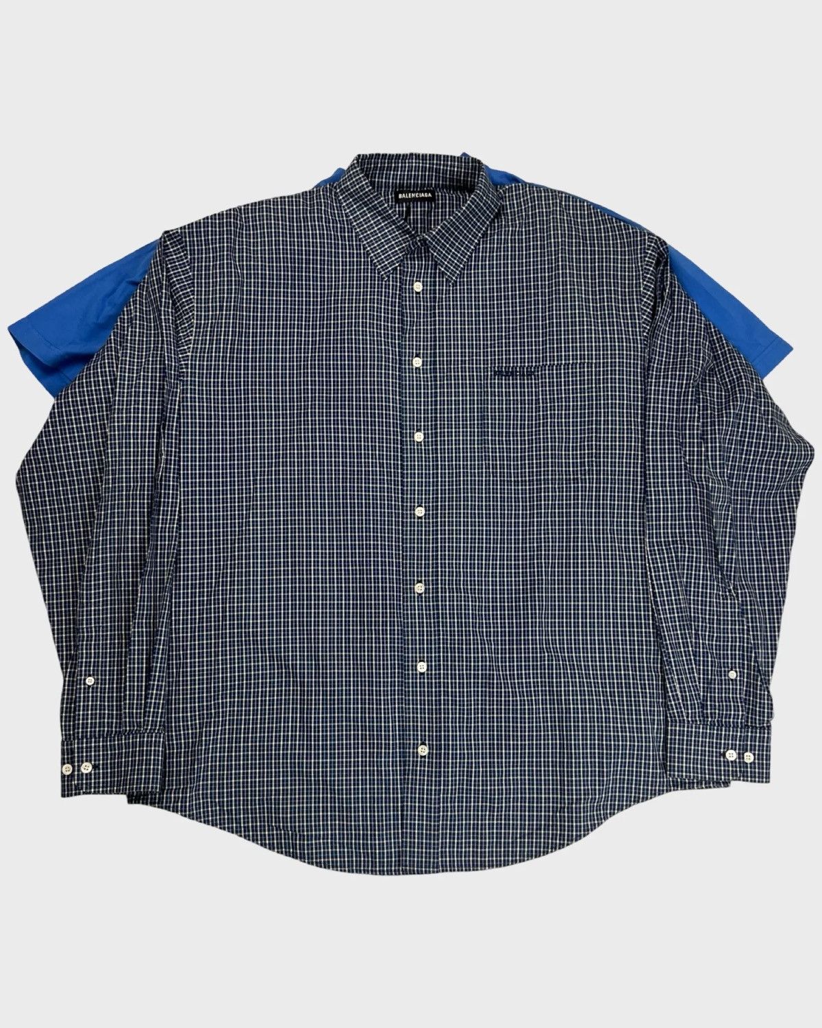 Balenciaga BALENCIAGA SHIRT X TEE T-SHIRT SZ:37 Size US L / EU 52-54 / 3 - 1 Thumbnail