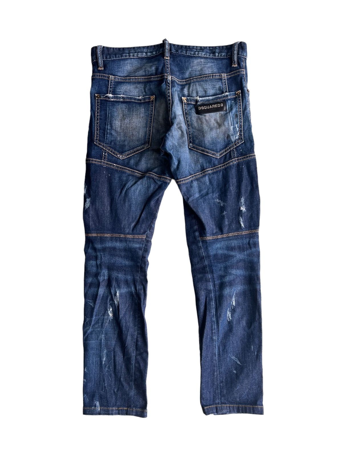 Dsquared2 2017 DSQUARED2 🇮🇹 Tidy Biker Jeans Denim Distressed Size US 28 / EU 44 - 2 Thumbnail
