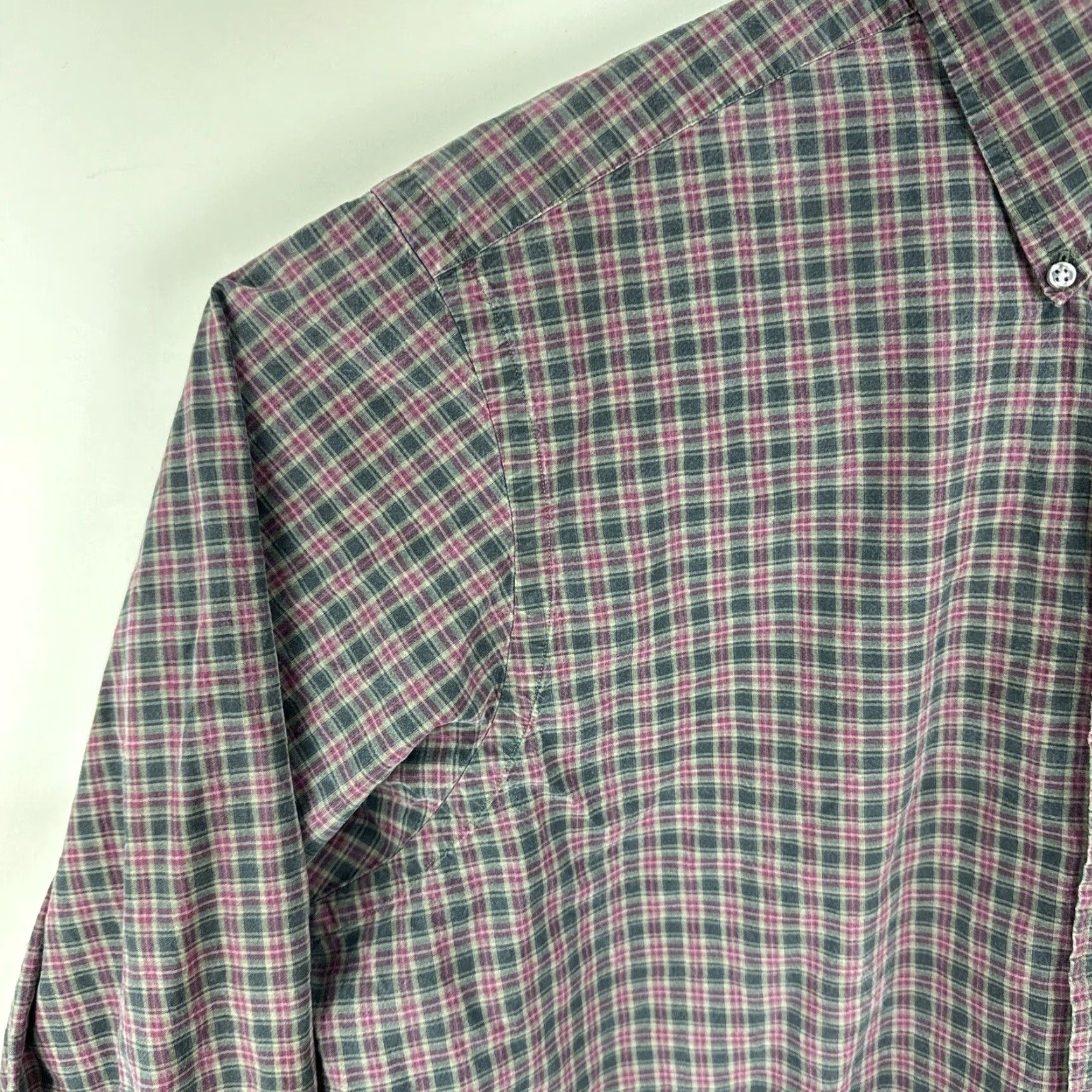 Polo Ralph Lauren VINTAGE Polo Ralph Lauren Mens Classic Fit Shirt XL Plaid Long Sleeve Button-Up Size US XL / EU 56 / 4 - 4 Thumbnail