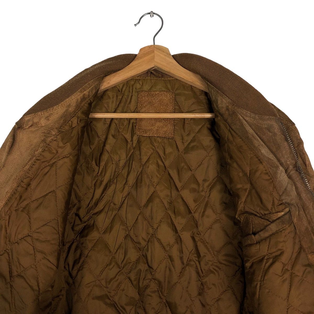 Japanese Brand 🔥Vtg Bomber Jacket Genuine Leather Japan Made Size US M / EU 48-50 / 2 - 12 Thumbnail