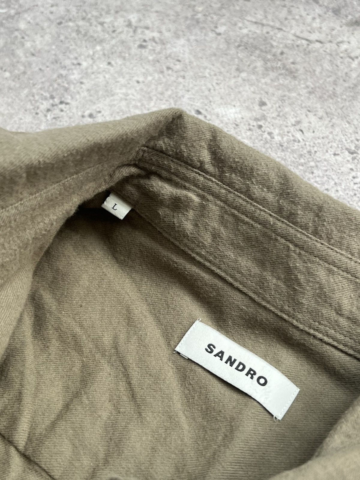 Sandro Sandro Shirt L size Size US L / EU 52-54 / 3 - 5 Thumbnail