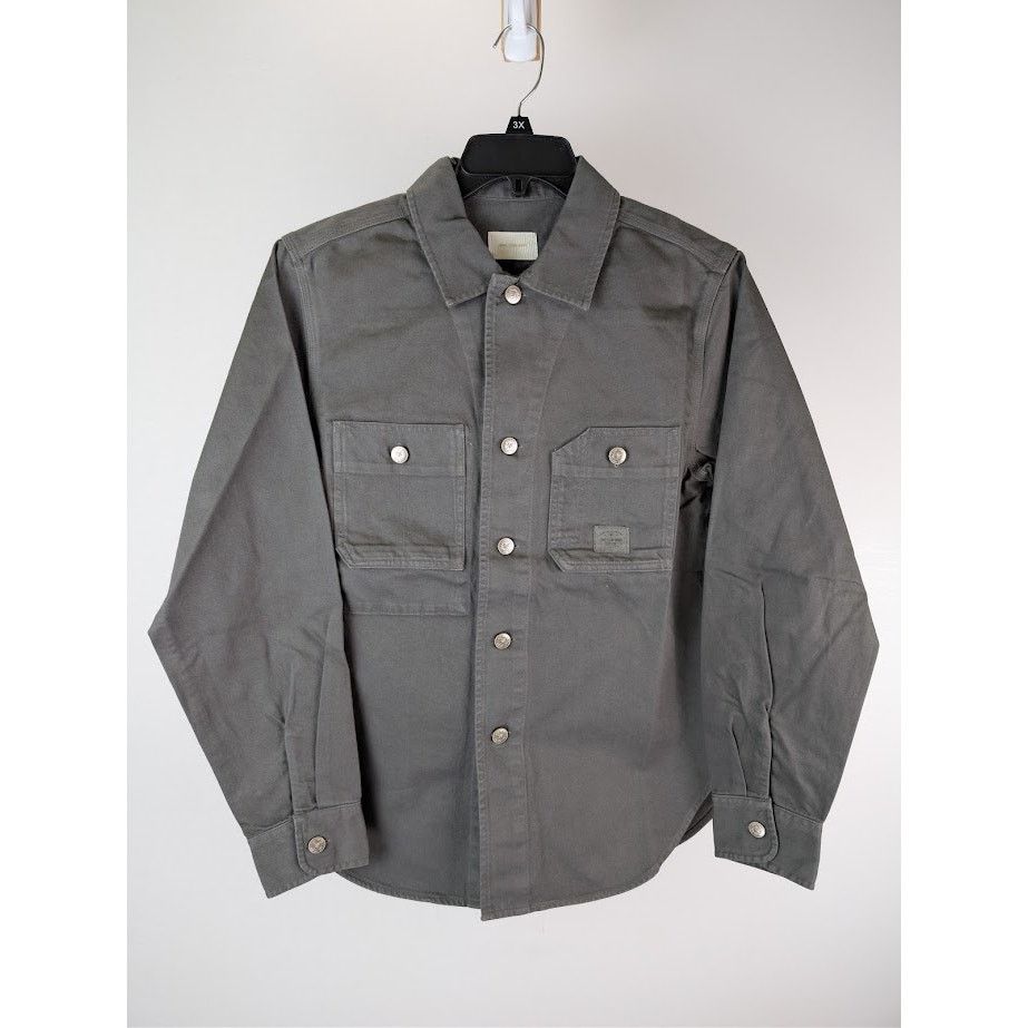 Aime Leon Dore o1rshd1 Twil Work Shirt in Volcanic Ash Size US S / EU 44-46 / 1 - 9 Thumbnail