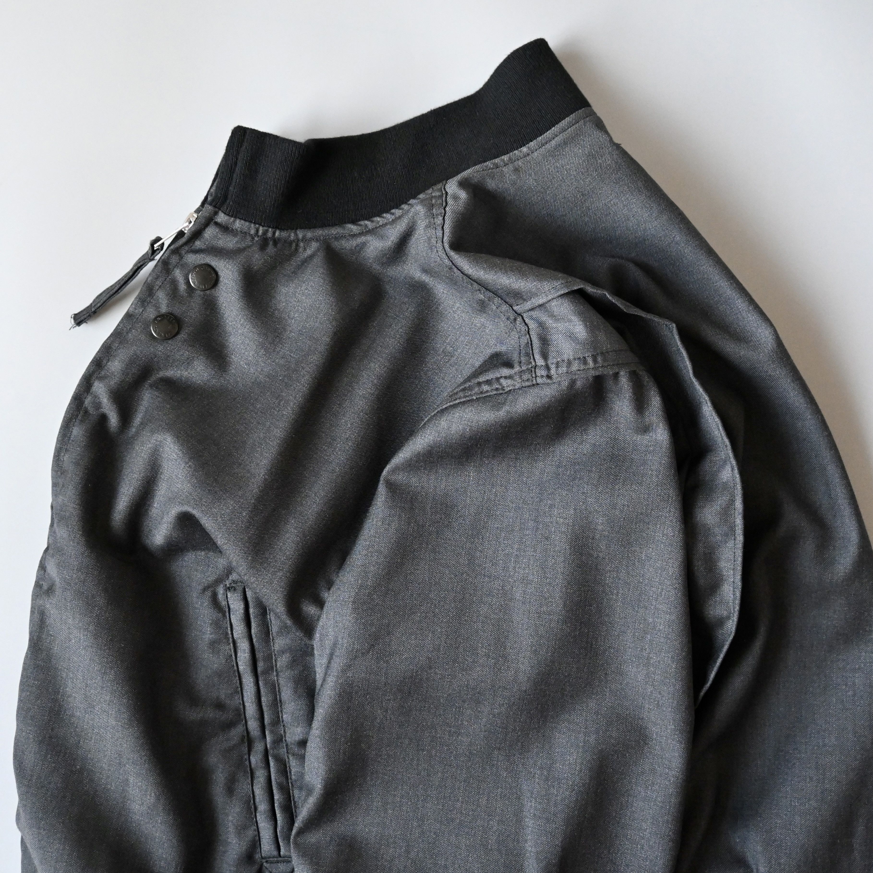 Engineered Garments UNUSED, ENGINEERED GARMENTS, Tanker Jacket, Wool, Charcoal Size US S / EU 44-46 / 1 - 1 Thumbnail