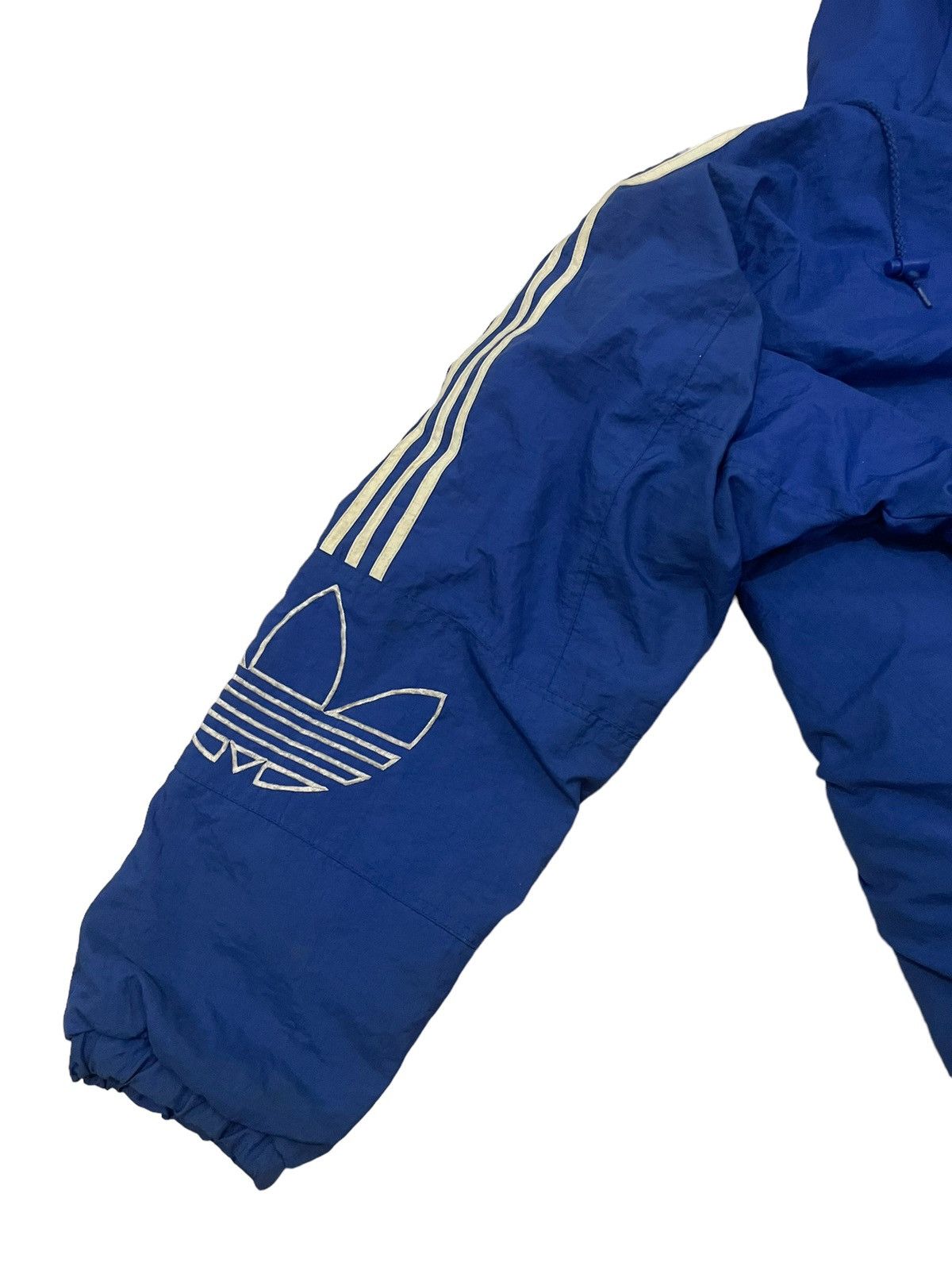 Adidas × Japanese Brand × Vintage Vintage Adidas Quilted Hooded Jacket Size US M / EU 48-50 / 2 - 8 Thumbnail