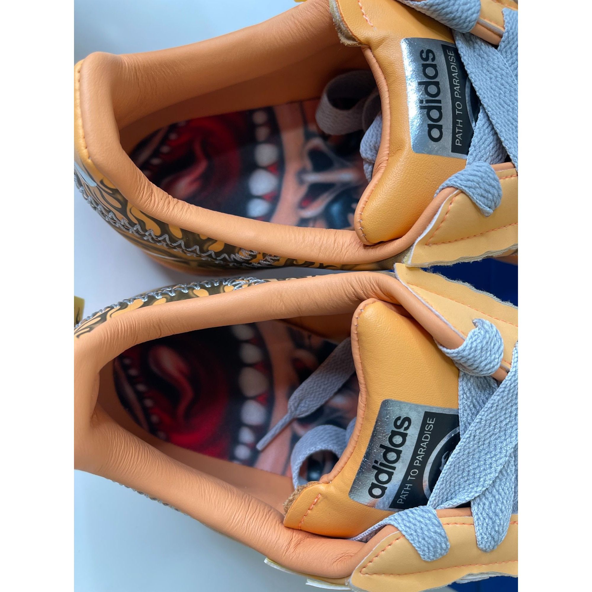 Adidas Adidas Superstar x Hellstar Hazy Orange Mens 9us Size US 9 / EU 42 - 8 Thumbnail