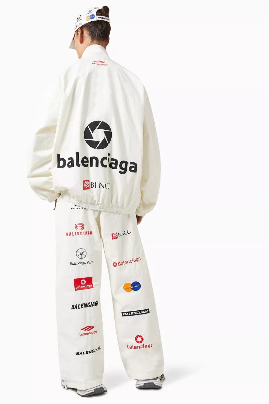 Balenciaga o1bcso1str0125 Top League Tracksuit Jacket in Multicolor Size US S / EU 44-46 / 1 - 2 Thumbnail