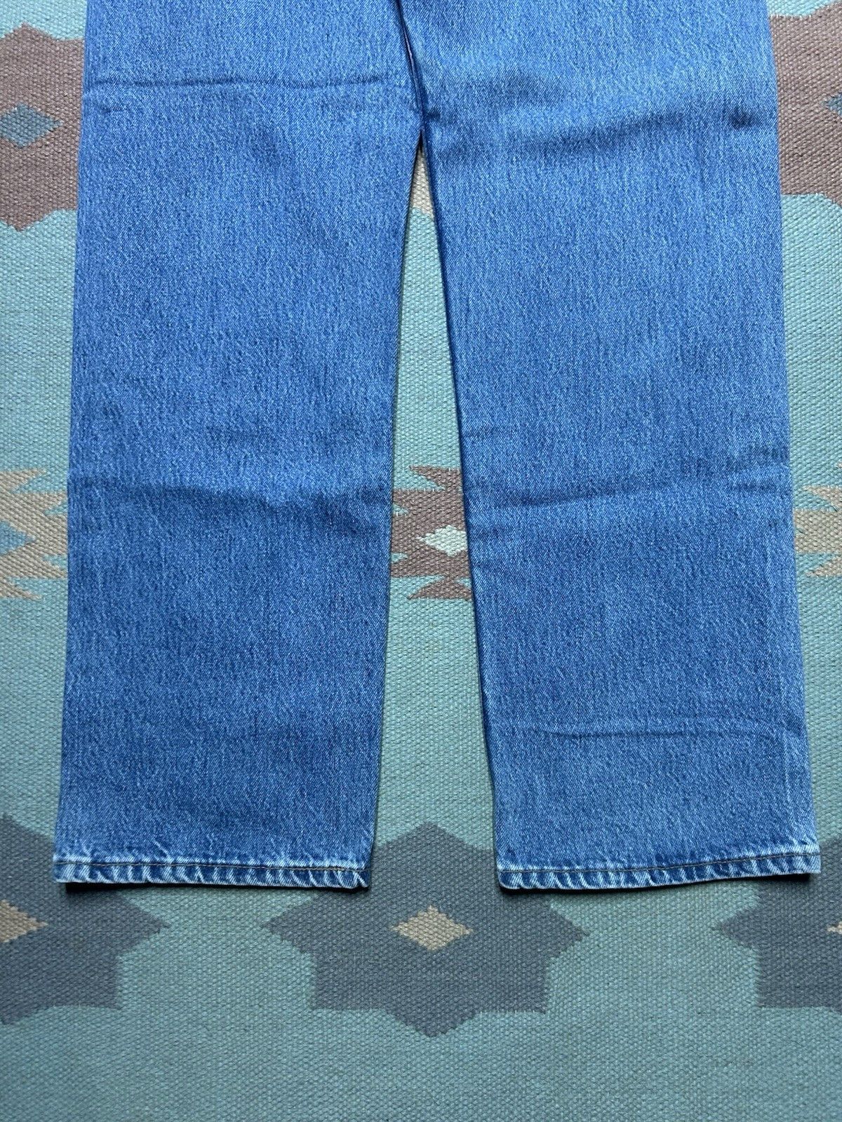 Vintage 90s Levi’s 501 0193 jeans straight leg button fly USA 32x31 Size US 32 / EU 48 - 2 Thumbnail