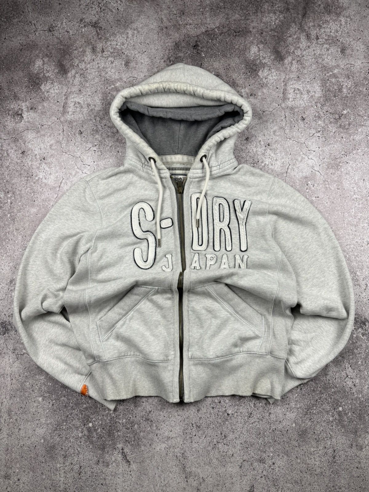 Japanese Brand Vintage Superdry Japan Spirit LGB style y2k fur zip hoodie Size US L / EU 52-54 / 3 - 1 Thumbnail