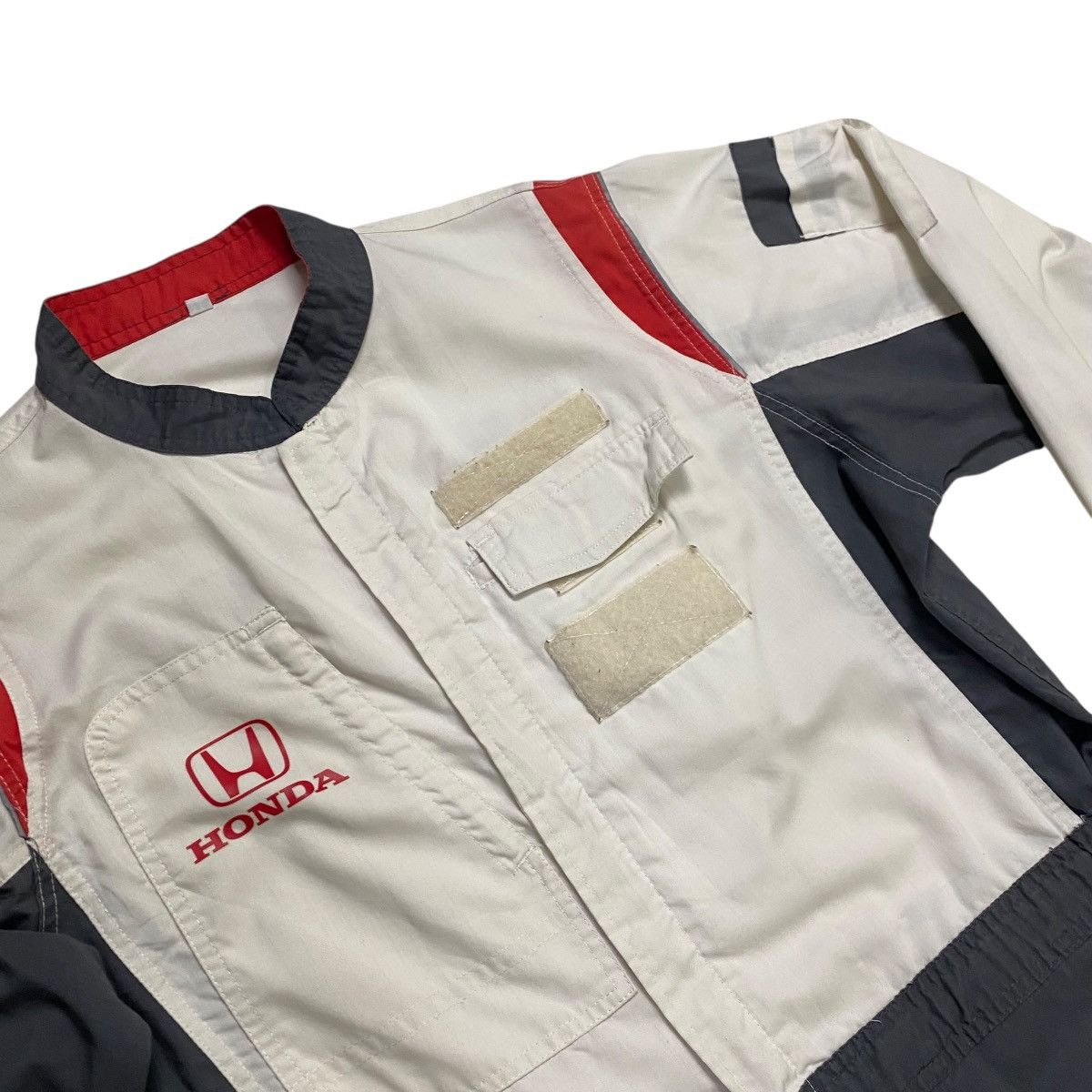 Honda Vintage Honda White Coveralls Waist 33-34 Size US L / EU 52-54 / 3 - 5 Thumbnail