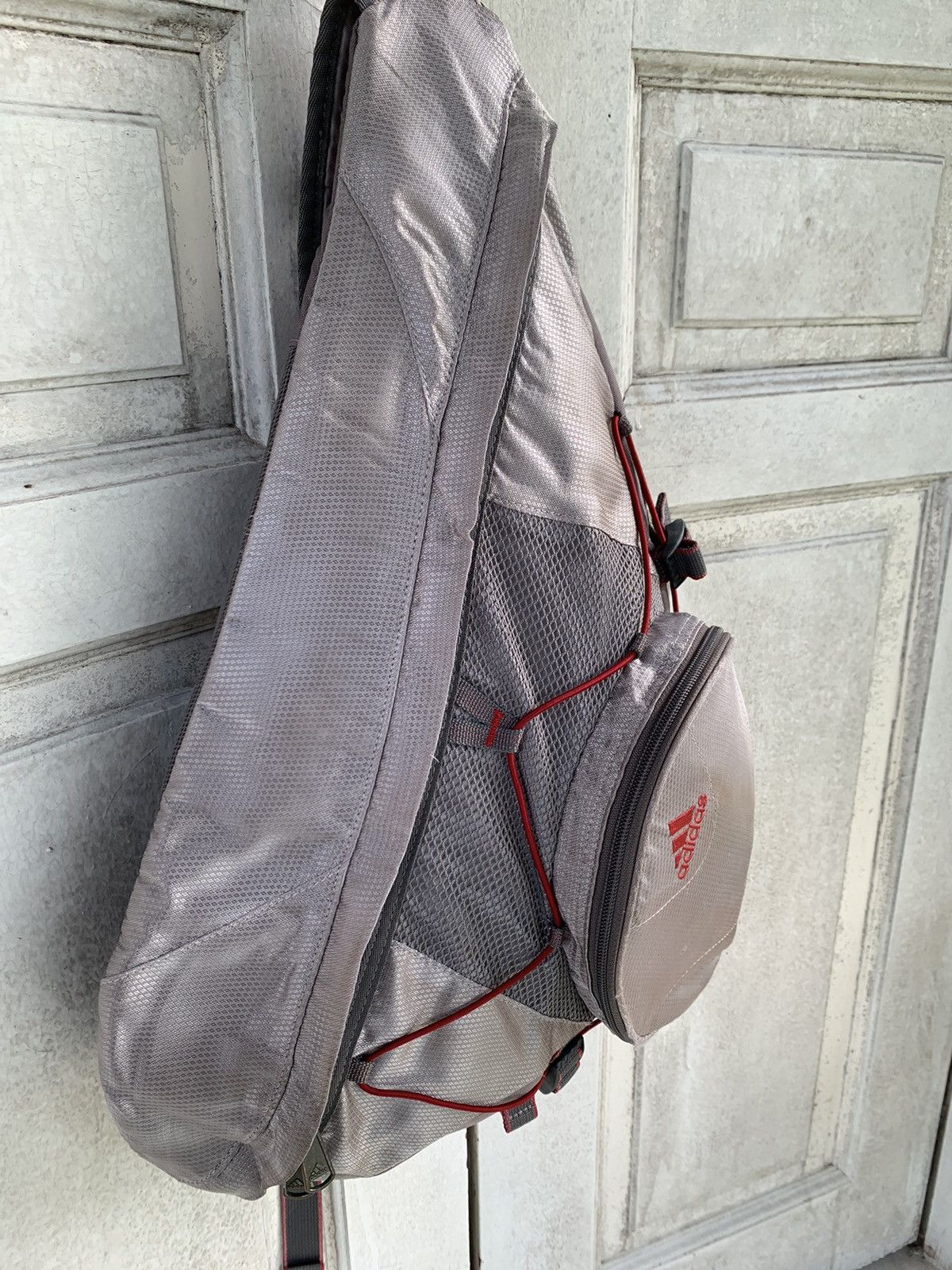 Adidas 🤎 Vintage Y2k Adidas Sling Bag Shoulder Crossbody One Strap Size ONE SIZE - 3 Thumbnail