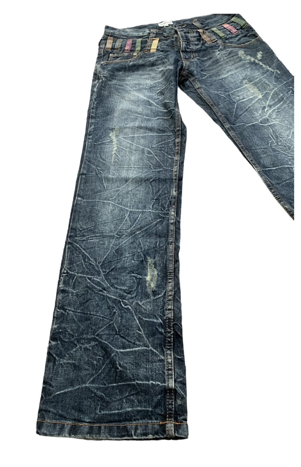 Japanese Brand Japanese Nylaus Doublewaist Jeans Size US 32 / EU 48 - 5 Thumbnail