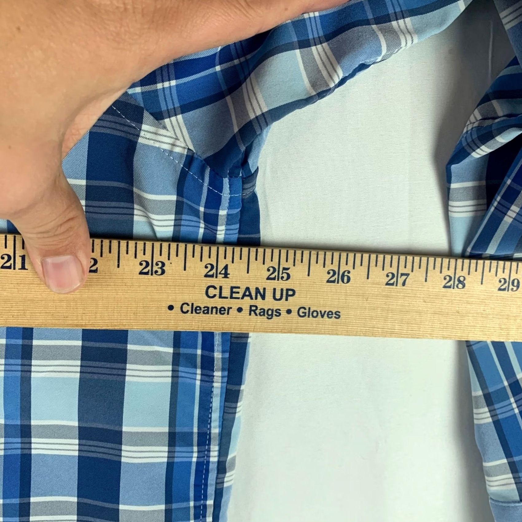 Vineyard Vines Vineyard Vines Whale Shirt Button-Down Plaid Blue XL Mens Shirt 1W010511 Size US XL / EU 56 / 4 - 6 Thumbnail