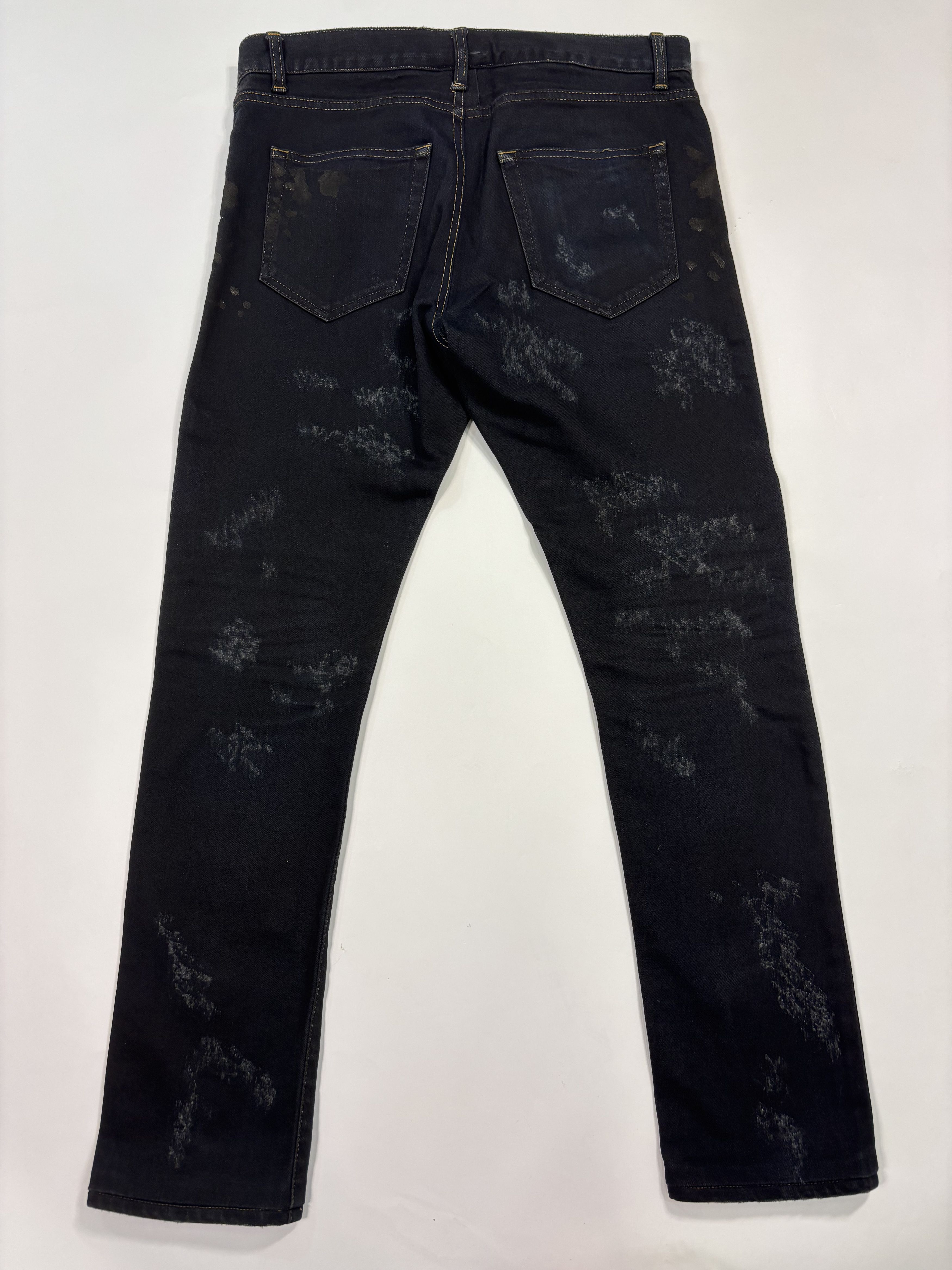 Saint Laurent Paris Saint Laurent Marble Jeans Size US 34 / EU 50 - 4 Thumbnail