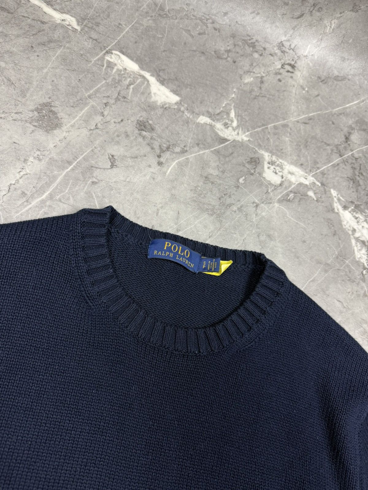 Polo Ralph Lauren Ralph Lauren Knit Sweater Navy Blue | Red Pony | Size S Size US S / EU 44-46 / 1 - 3 Thumbnail