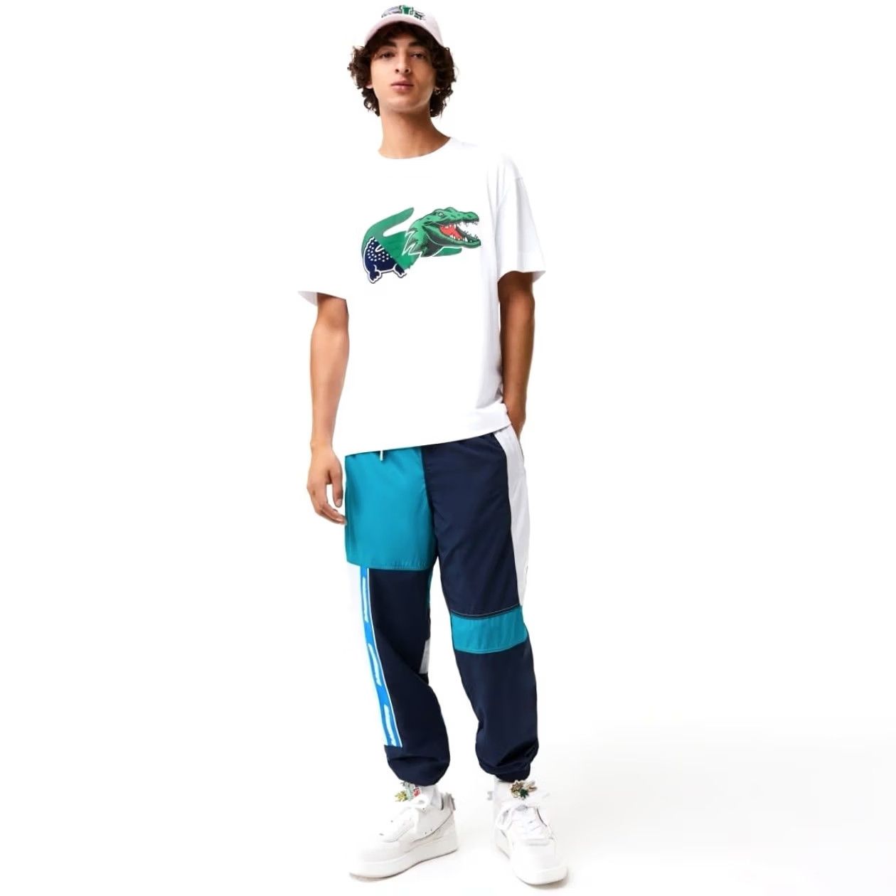 Lacoste Lacoste Relaxed Fit T-Shirt Made in France Rare White L Mens Shirt Size US L / EU 52-54 / 3 - 2 Thumbnail