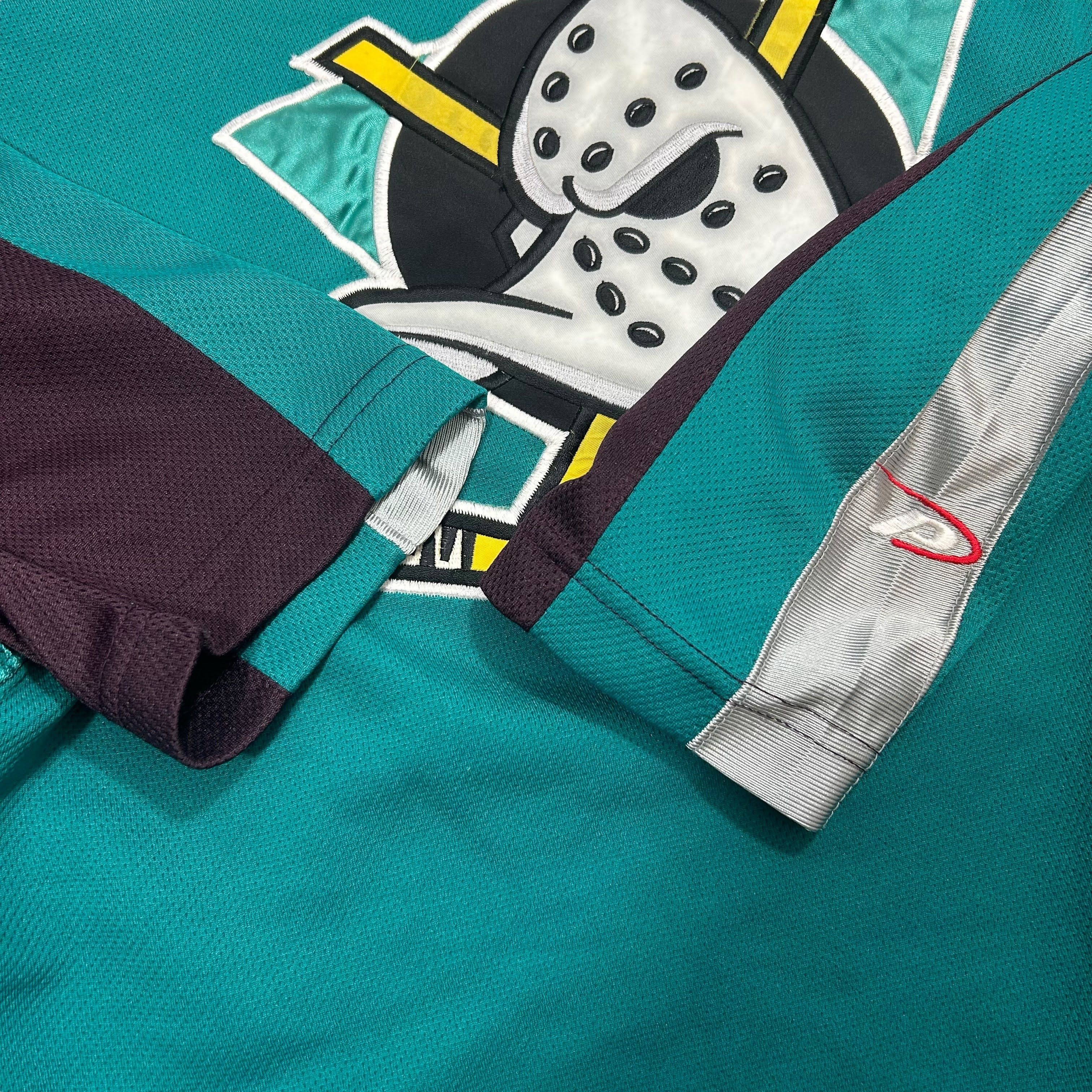 NHL × Pro Player Proplayer Anaheim Mighty Ducks 1998 Green NHL Jersey L Size US L / EU 52-54 / 3 - 4 Thumbnail
