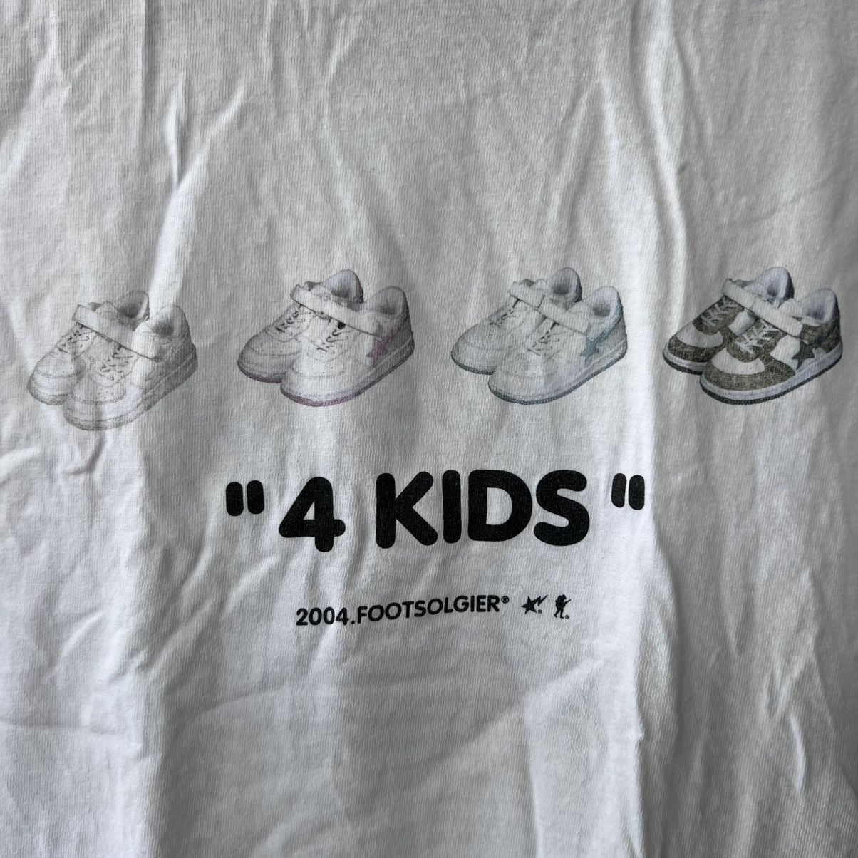 Vintage VINTAGE Y2K Bape Star Footsolgier Tee Size US M / EU 48-50 / 2 - 10 Thumbnail
