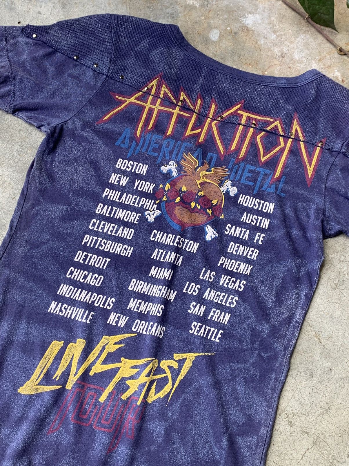 Affliction Y2k Affliction American Metal Live Fast Tour Size M / US 6-8 / IT 42-44 - 4 Thumbnail