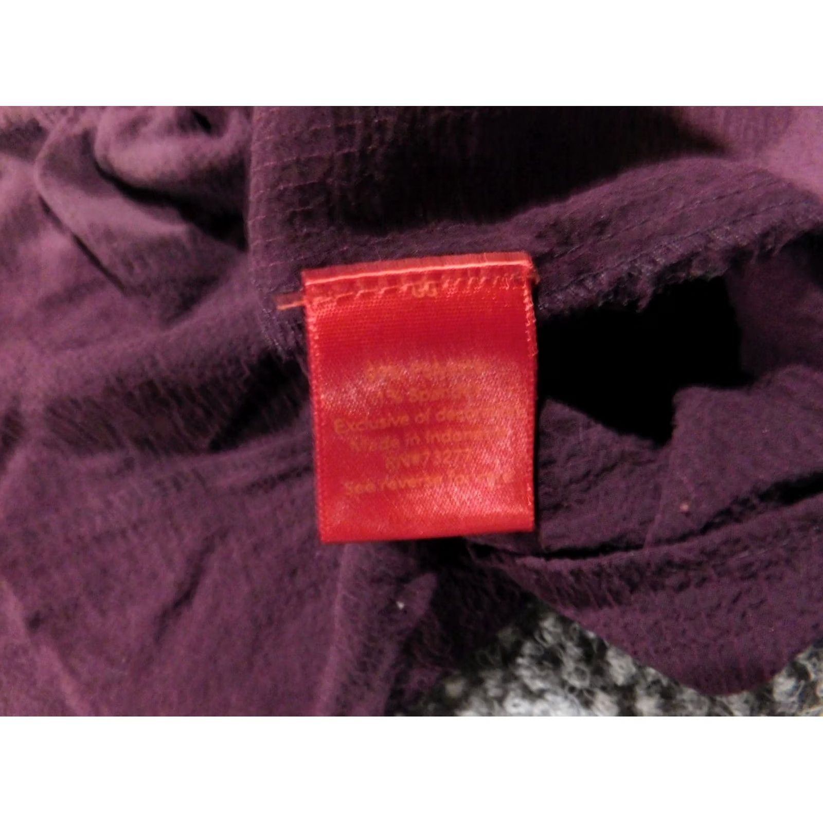 Vintage Jennifer Lopez Womens Blouse Medium Purple pullover top Size M / US 6-8 / IT 42-44 - 7 Thumbnail