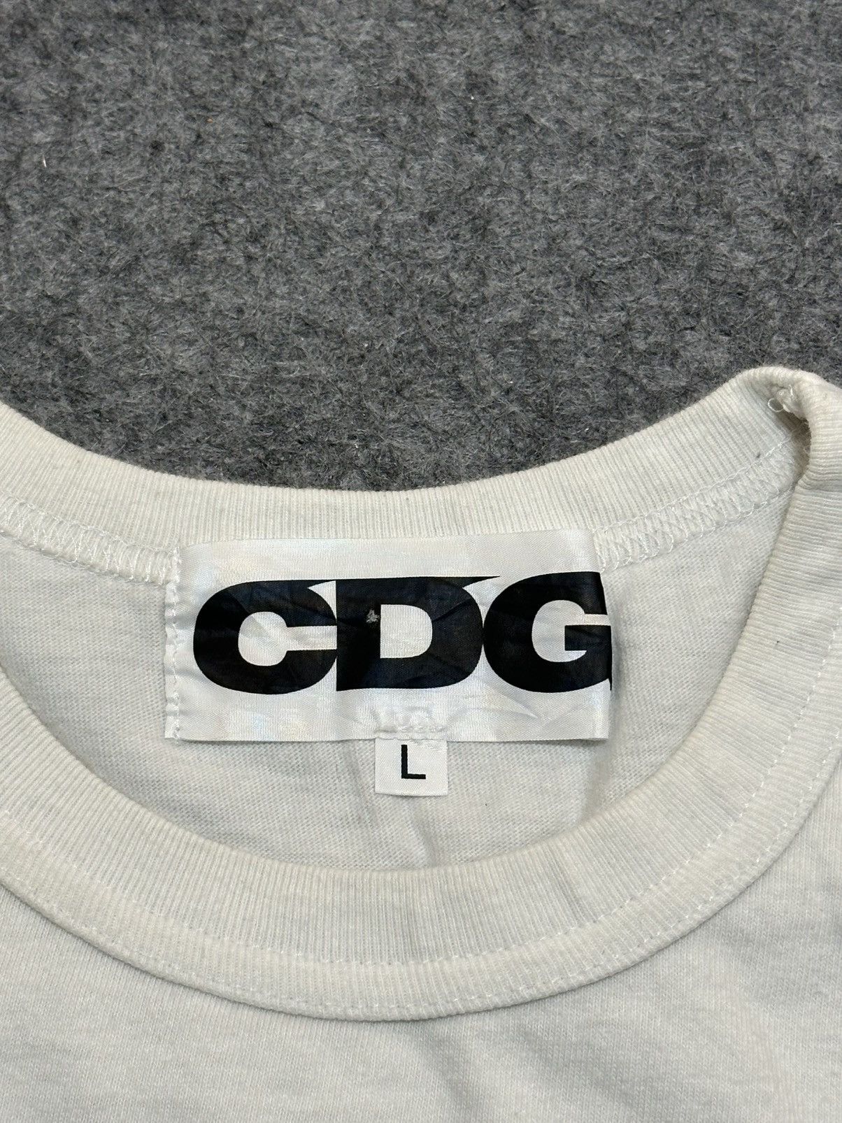 CDG by Comme des Garcons Comme des Garçons CDG white t-shirt. Size US L / EU 52-54 / 3 - 6 Thumbnail