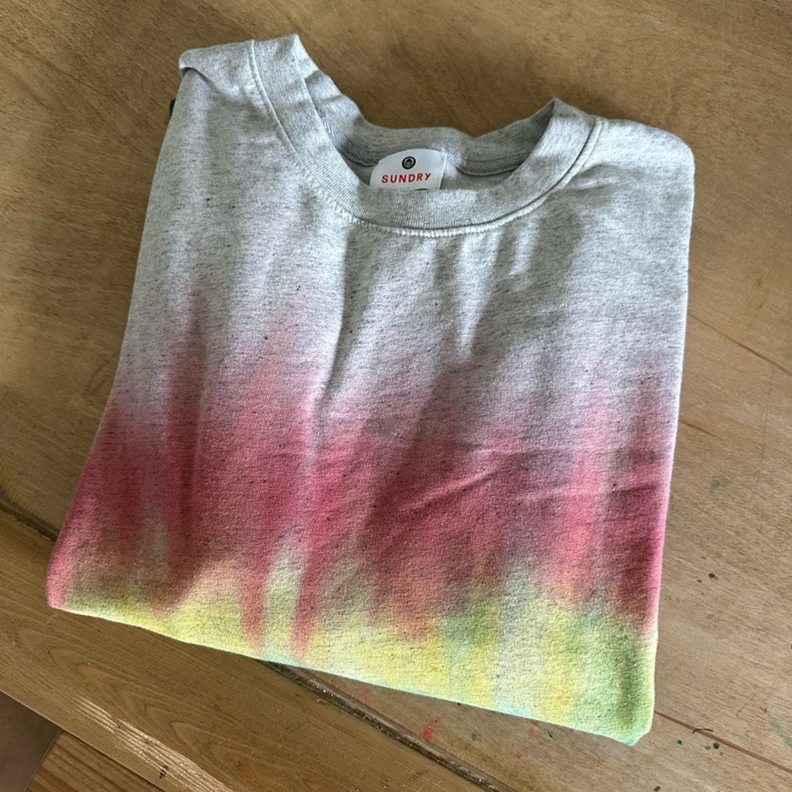 Sundry Sundry TieDye Gradient Crewneck! Size 2 Medium Size M / US 6-8 / IT 42-44 - 5 Thumbnail