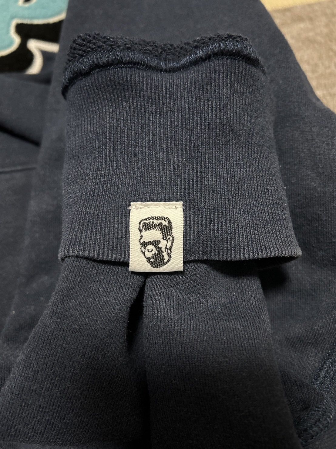 Bape Bape Navy Multi Patch Shark Full Zip Hoodie Size US L / EU 52-54 / 3 - 9 Thumbnail