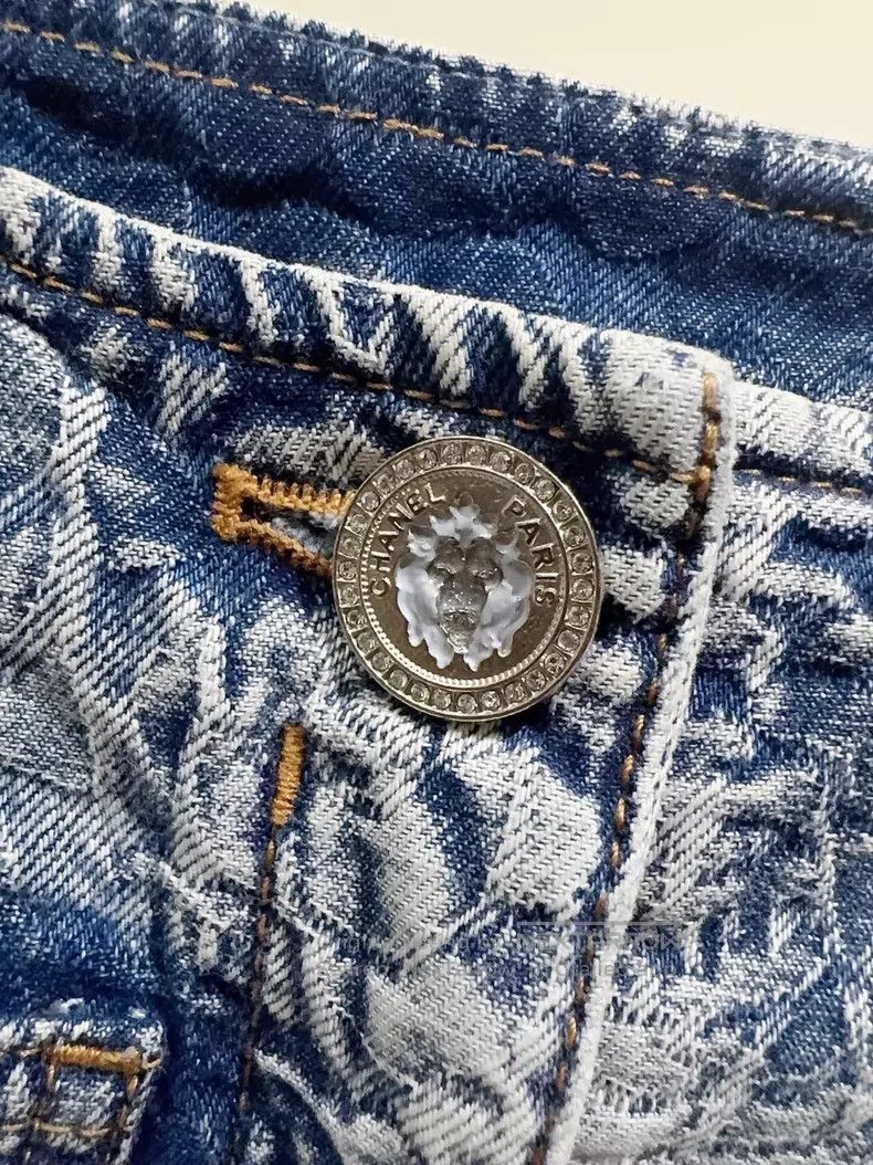 Chanel Chanel 23p camelia jeans Size 42" / US 20 - 2 Thumbnail