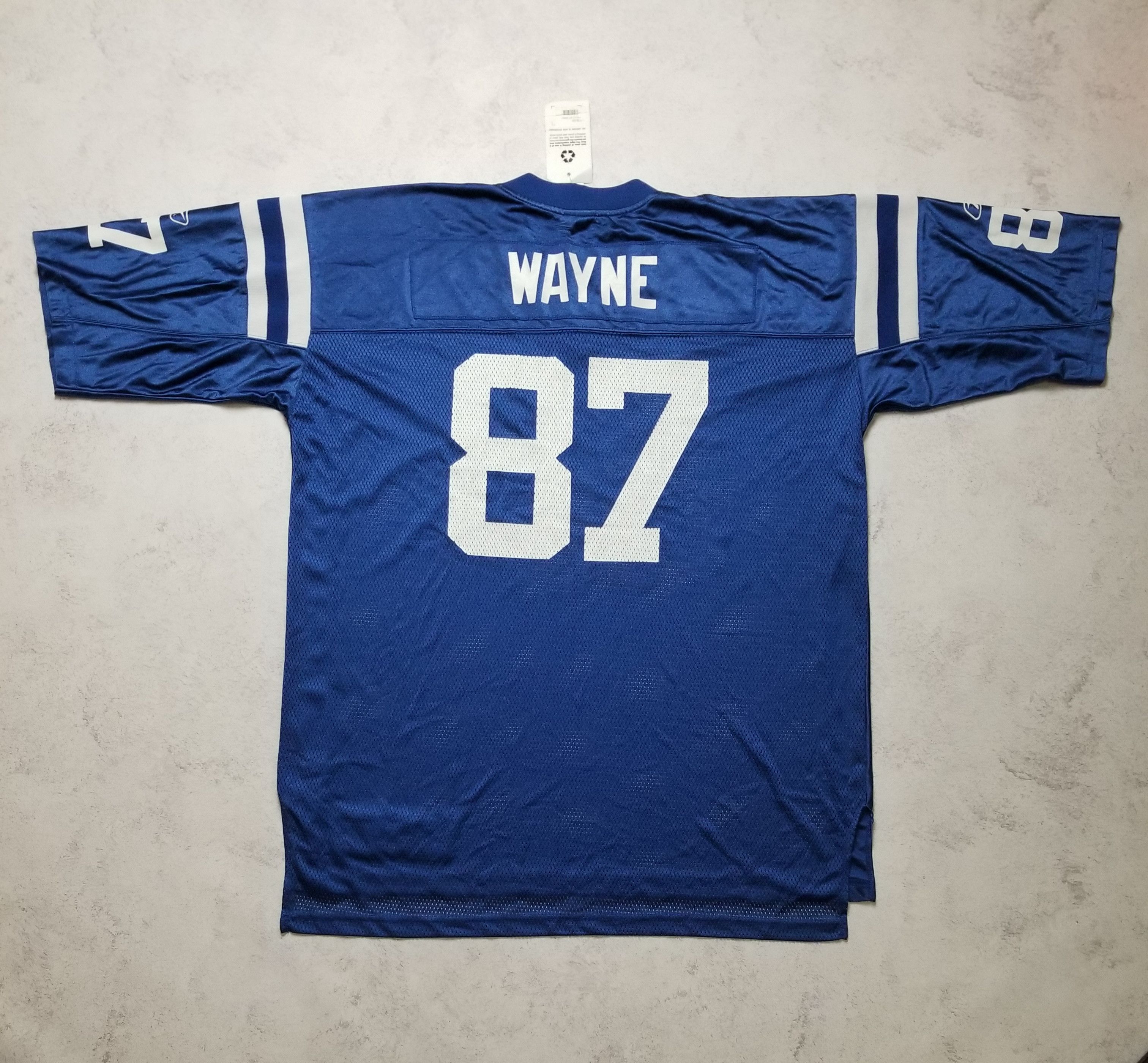 Reebok VTG Indianapolis Colts Reggie Wayne #87 OnField NFL Jersey Size US XXL / EU 58 / 5 - 2 Thumbnail