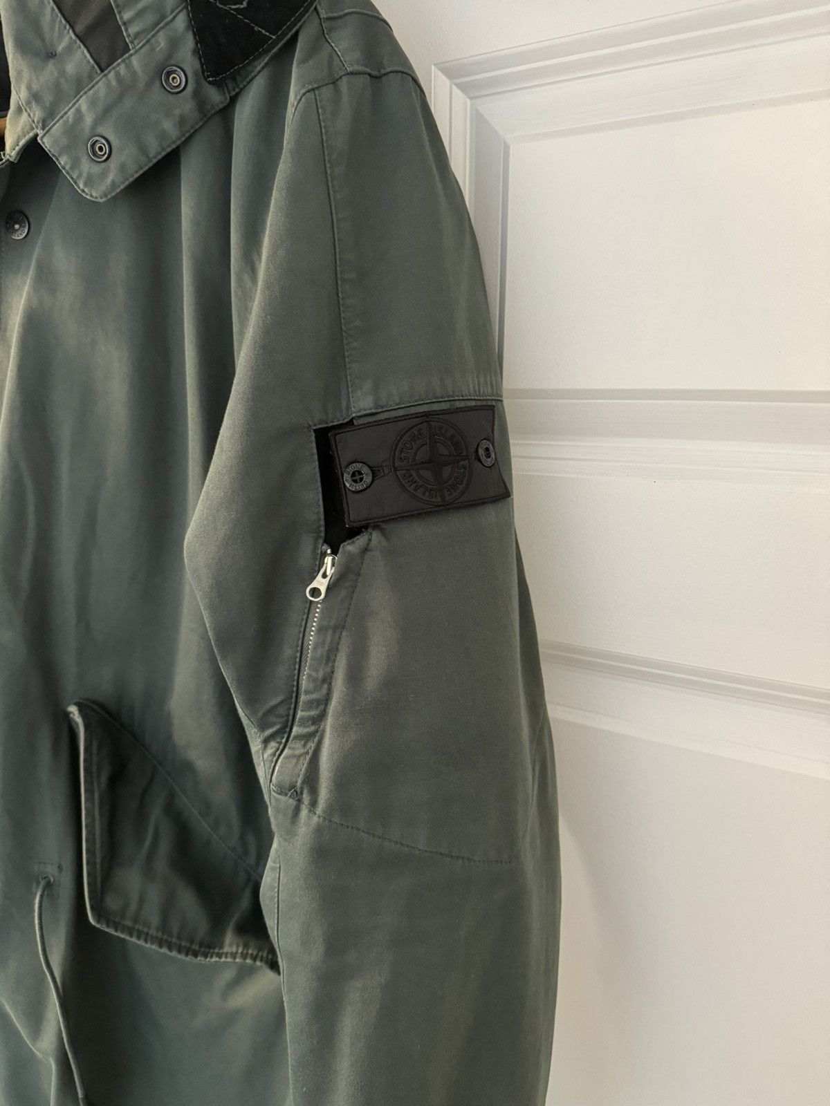 Stone Island Raso-R 3L musk green shadow project parka Size US XXL / EU 58 / 5 - 2 Preview