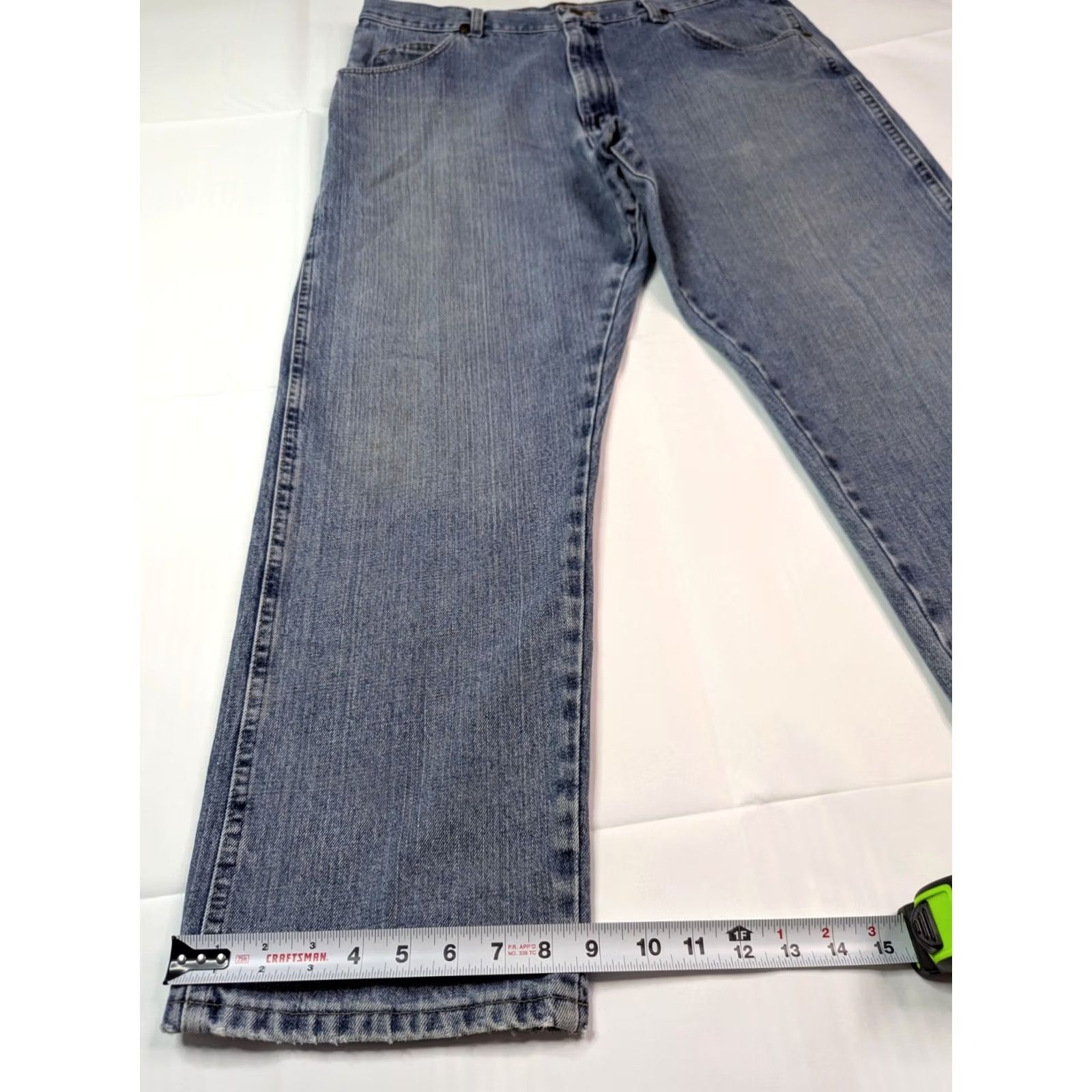 Wrangler VINTAGE Wrangler Cowboy Cut Jeans 36W 29L Blue Relaxed Fit Denim 5-Pocket Wrangler Cowboy Cut Mens Jeans Size US 36 / EU 52 - 2 Thumbnail