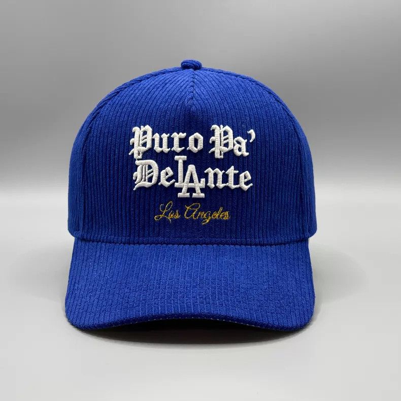 PURO Puro Pa' Delante corduroy baseball cap Niche fashion street Size ONE SIZE - 1 Thumbnail