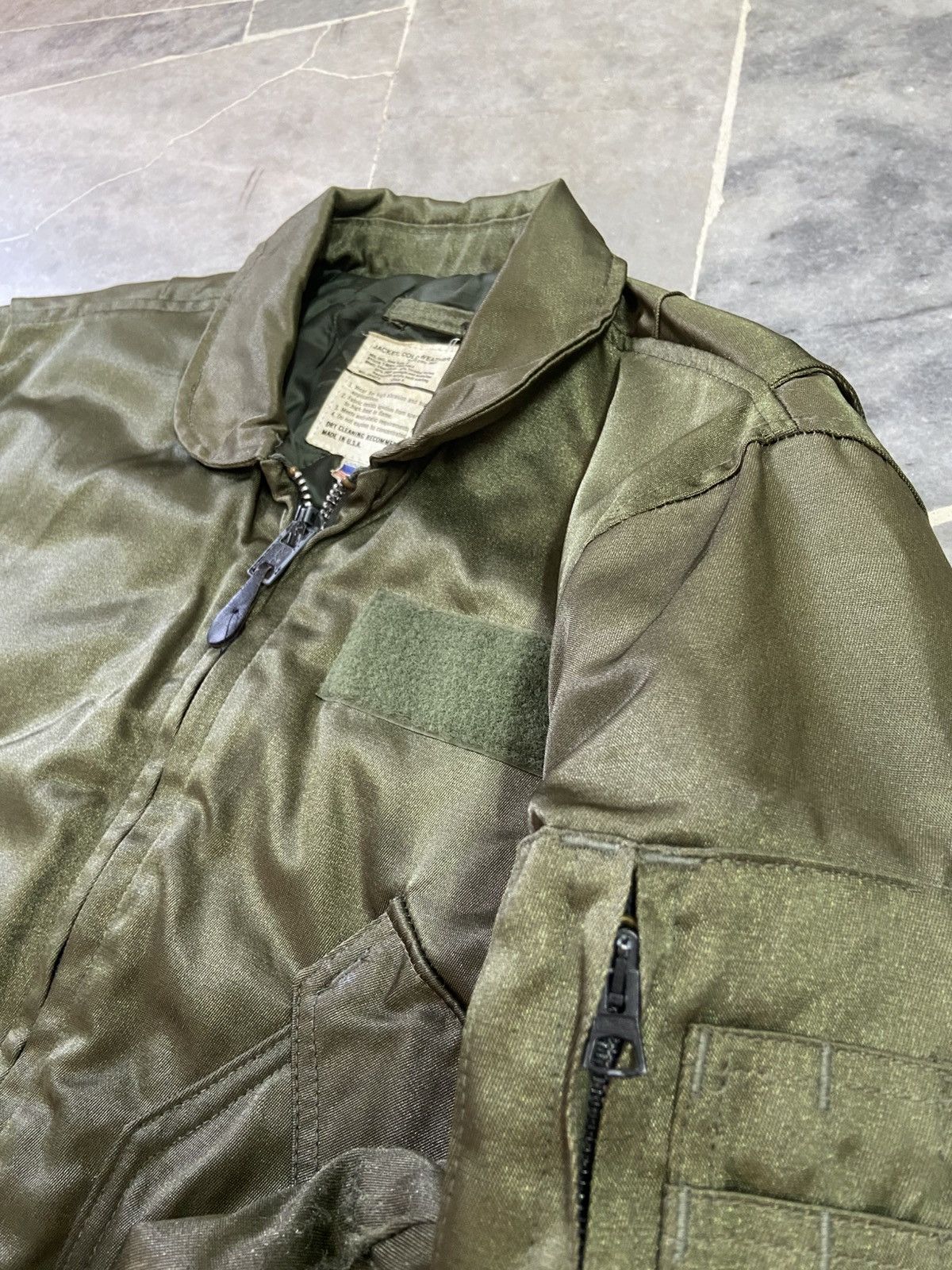 I. Spiewak And Sons Spiewak CWU -55P Flight Bomber Jacket Made in USA Medium Size US M / EU 48-50 / 2 - 8 Thumbnail