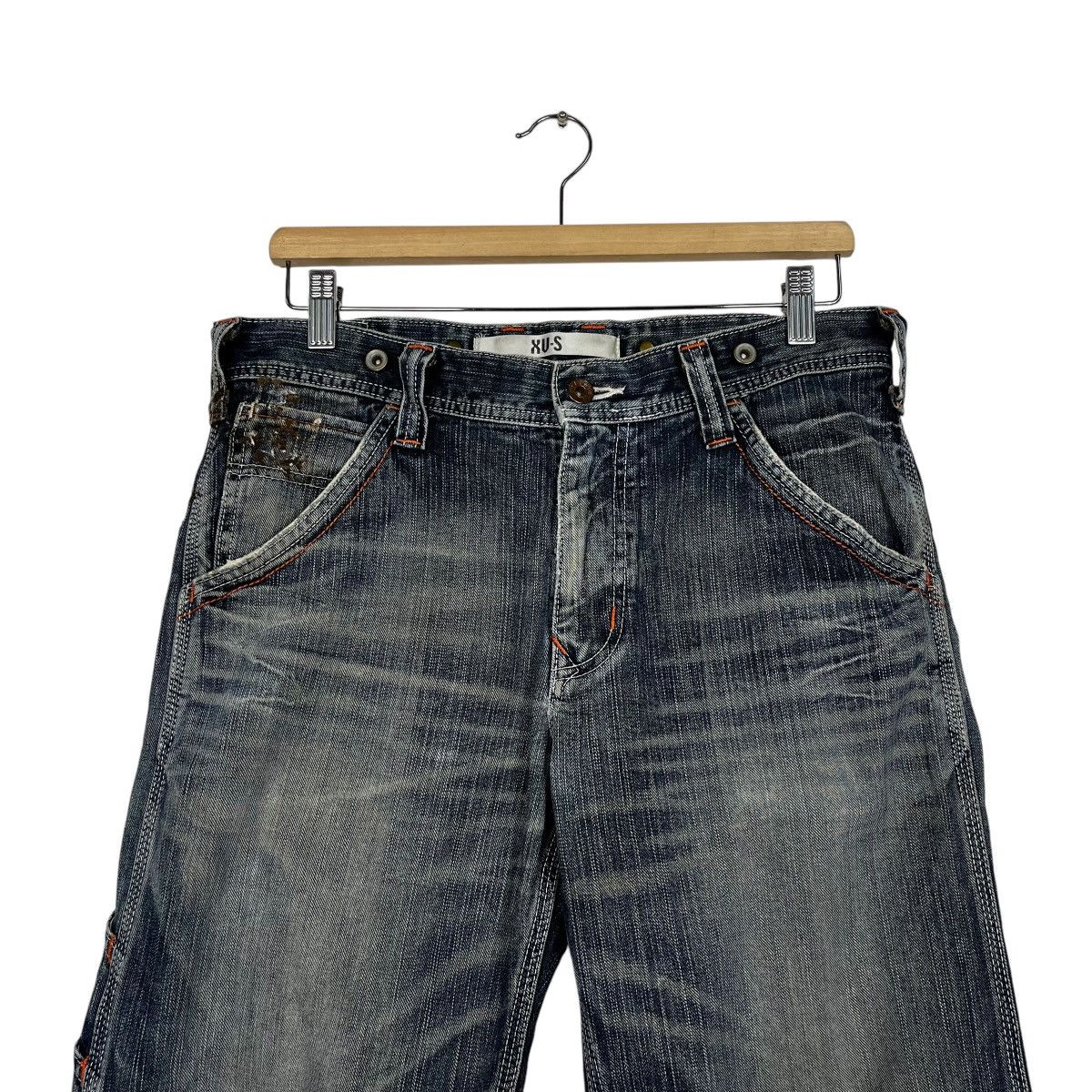 Japanese Brand Vintage Edwin Lot 405 Distressed Denim Jeans Size 32" / US 10 / IT 46 - 2 Thumbnail