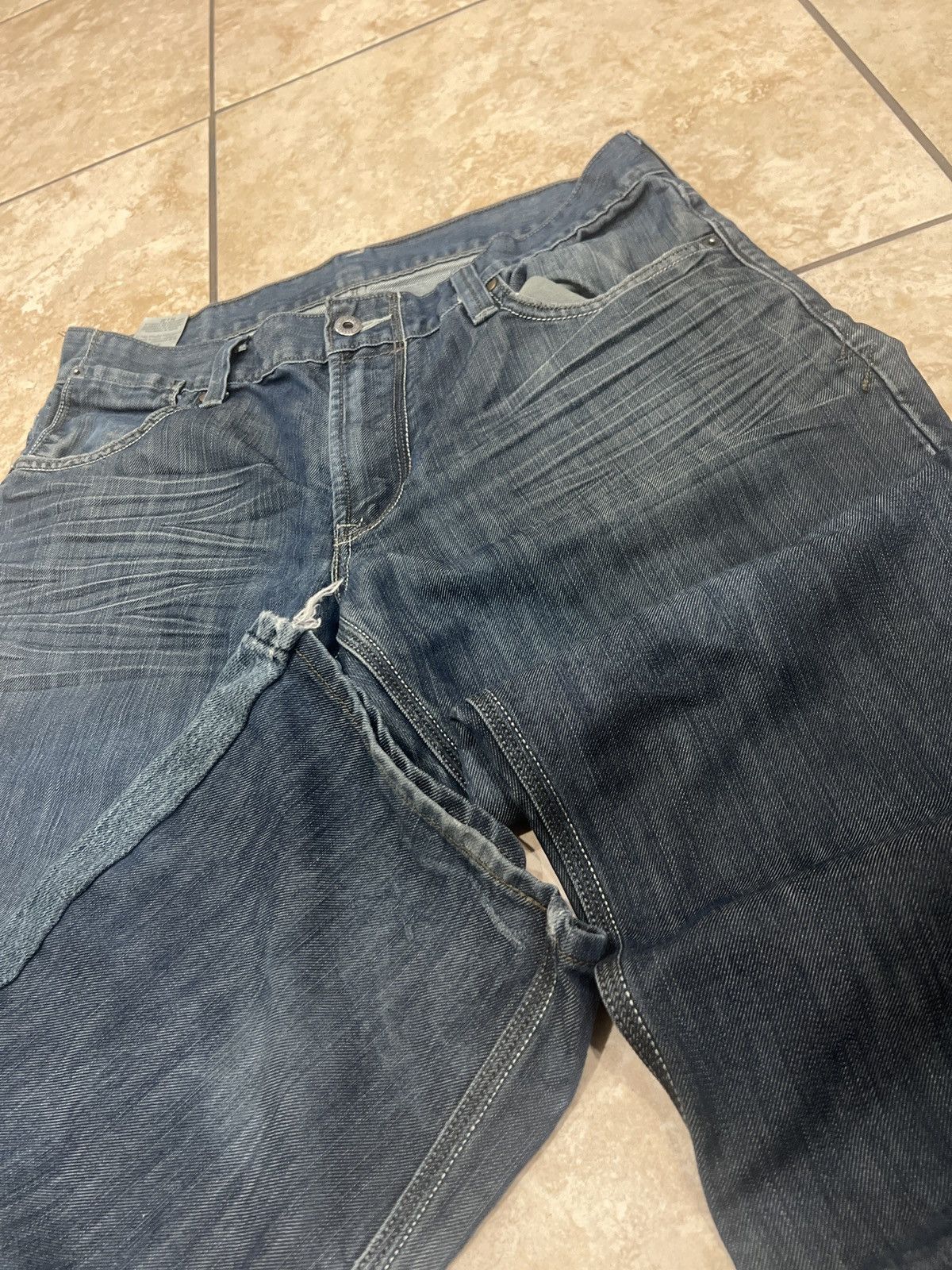 Levi's Vintage Clothing Waxed Levi jeans🩶 Size US 34 / EU 50 - 3 Thumbnail