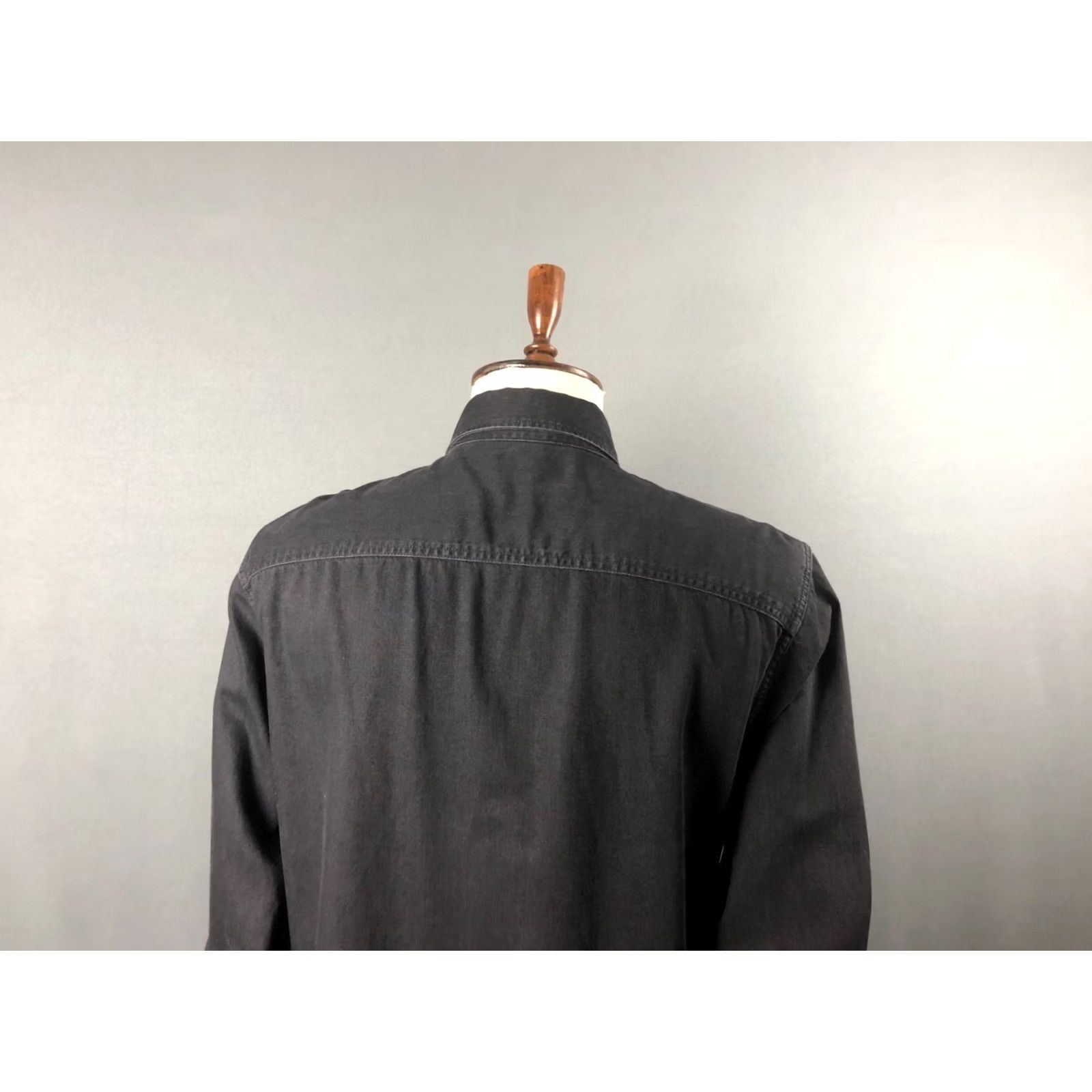 The Kooples The Kooples Pearl Snap Shirt Cotton Men L Black Size US L / EU 52-54 / 3 - 5 Thumbnail