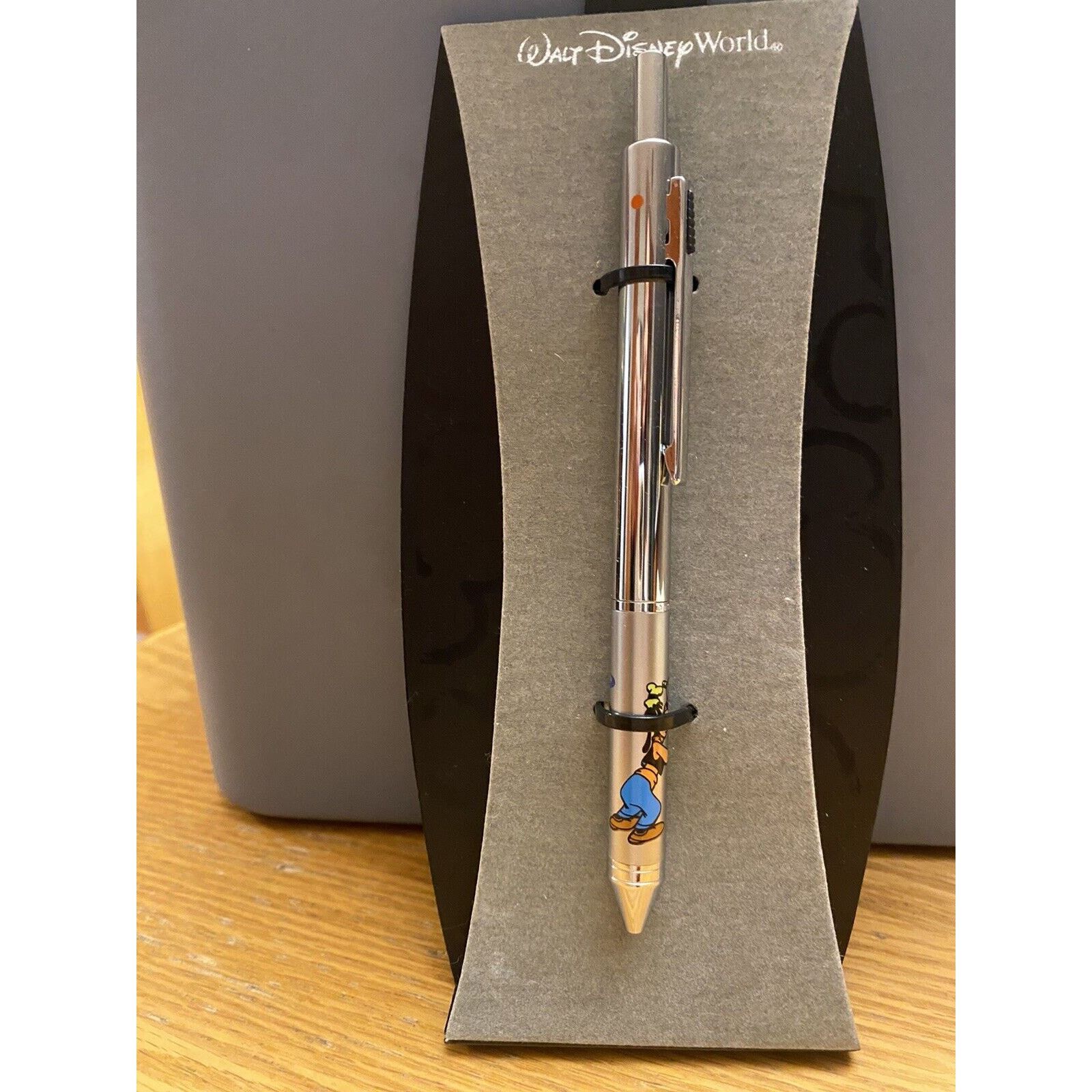 Disney Pluto Walt Disney Tri Color Silver Tone Pen NIB Size ONE SIZE - 5 Thumbnail