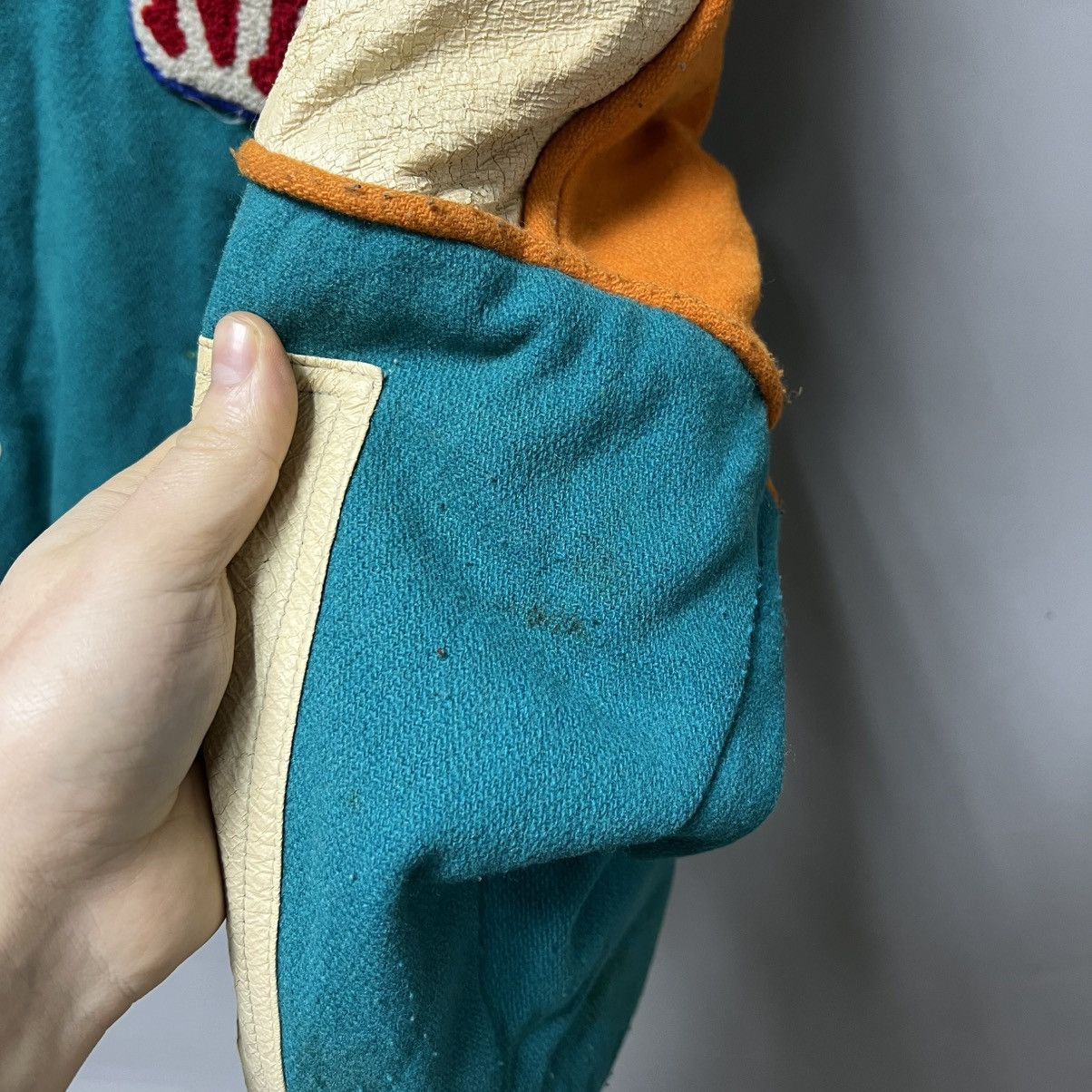 NFL × Vintage Vintage Miami Dolphins NFL Turquoise Blue Heavyweight Jacket Size US S / EU 44-46 / 1 - 25 Thumbnail