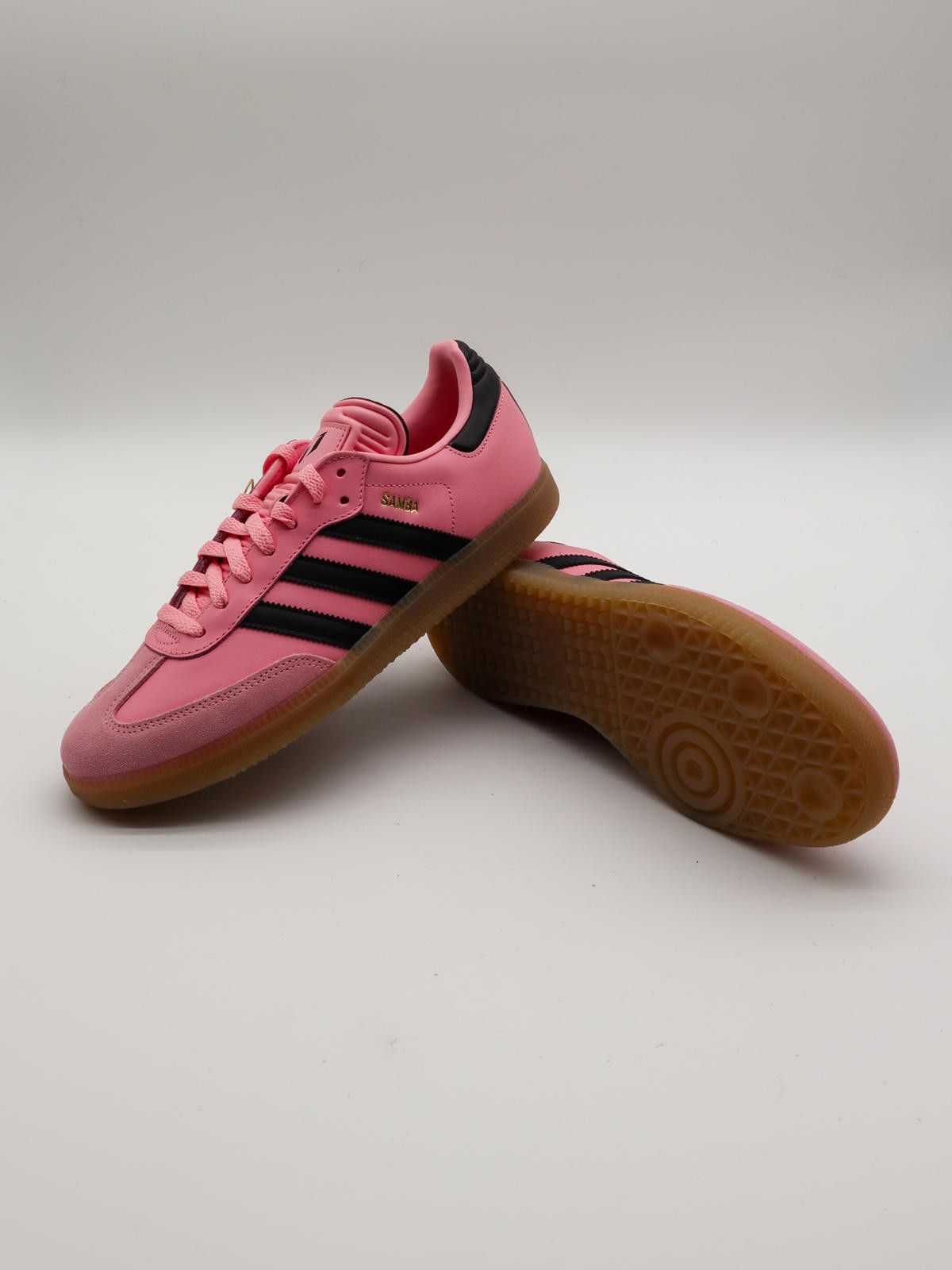 Adidas Pink adidas Samba Messi - IH8158 - UK 8 Size US 9 / EU 42 - 2 Thumbnail