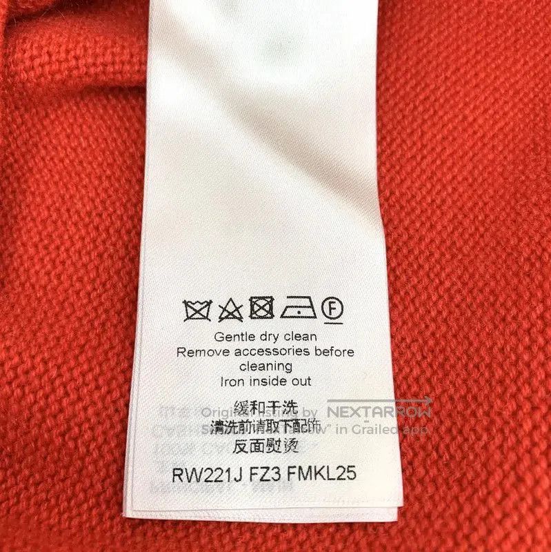 Louis Vuitton Louis Vuitton Red Cashmere Knit Sweater . Size L / US 10 / IT 46 - 6 Thumbnail
