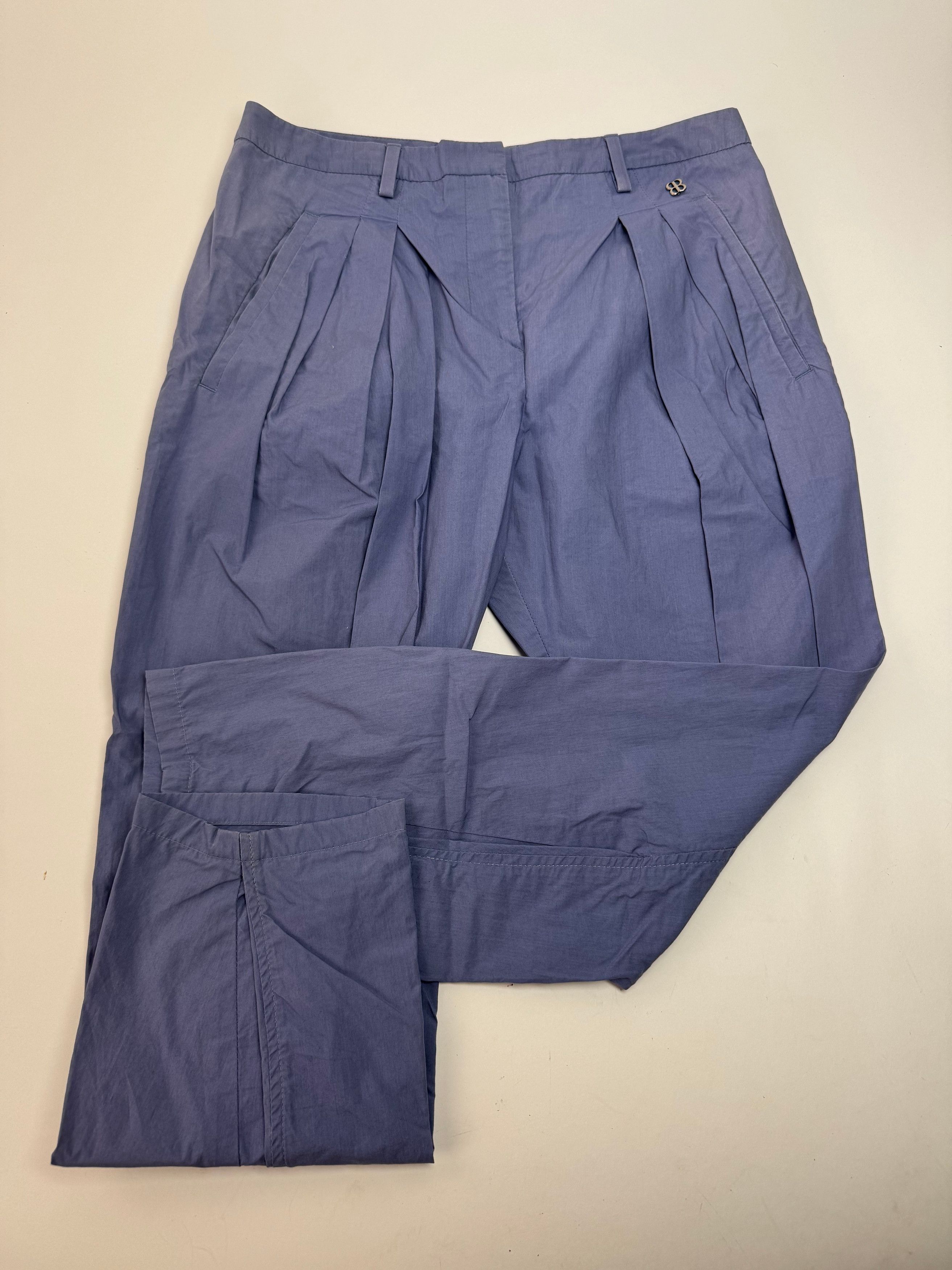 Balenciaga Vintage Pants Blue XS Size 24" / US 00 / IT 34 - 1 Thumbnail