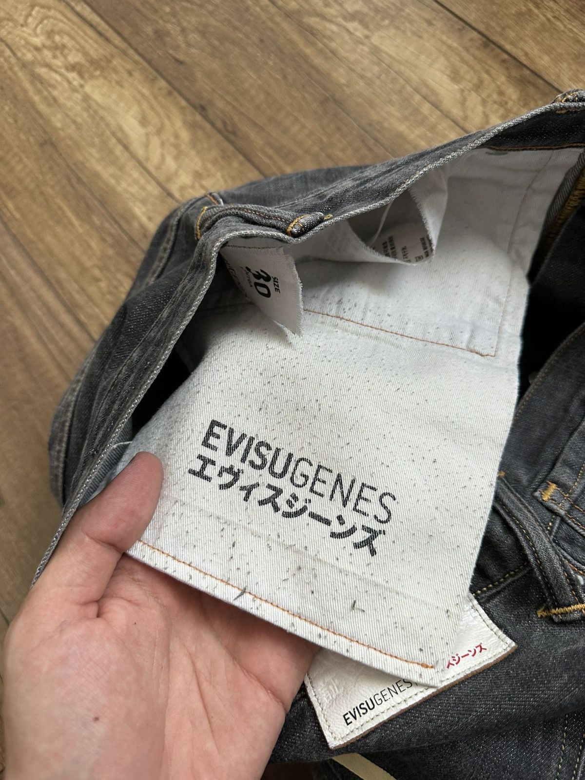 Evisu Evisu Genes Japan Denim Jeans Pants Vintage Size US 30 / EU 46 - 17 Thumbnail