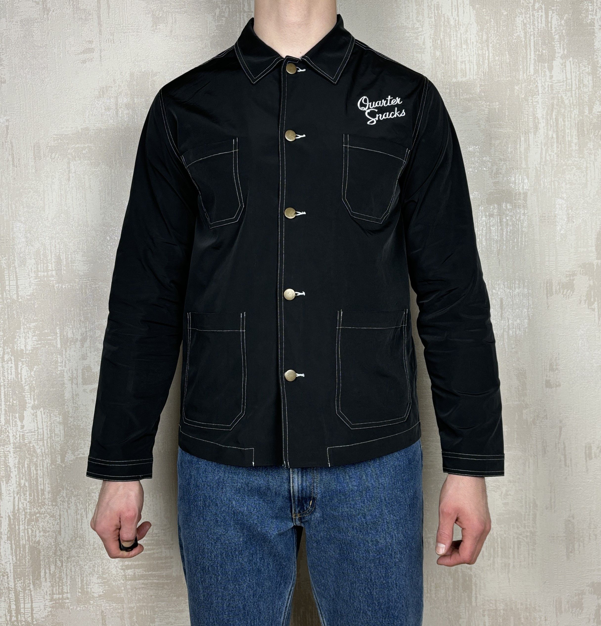 Quartersnacks Quartersnacks Overshirt Chore Jacket Size US L / EU 52-54 / 3 - 3 Thumbnail