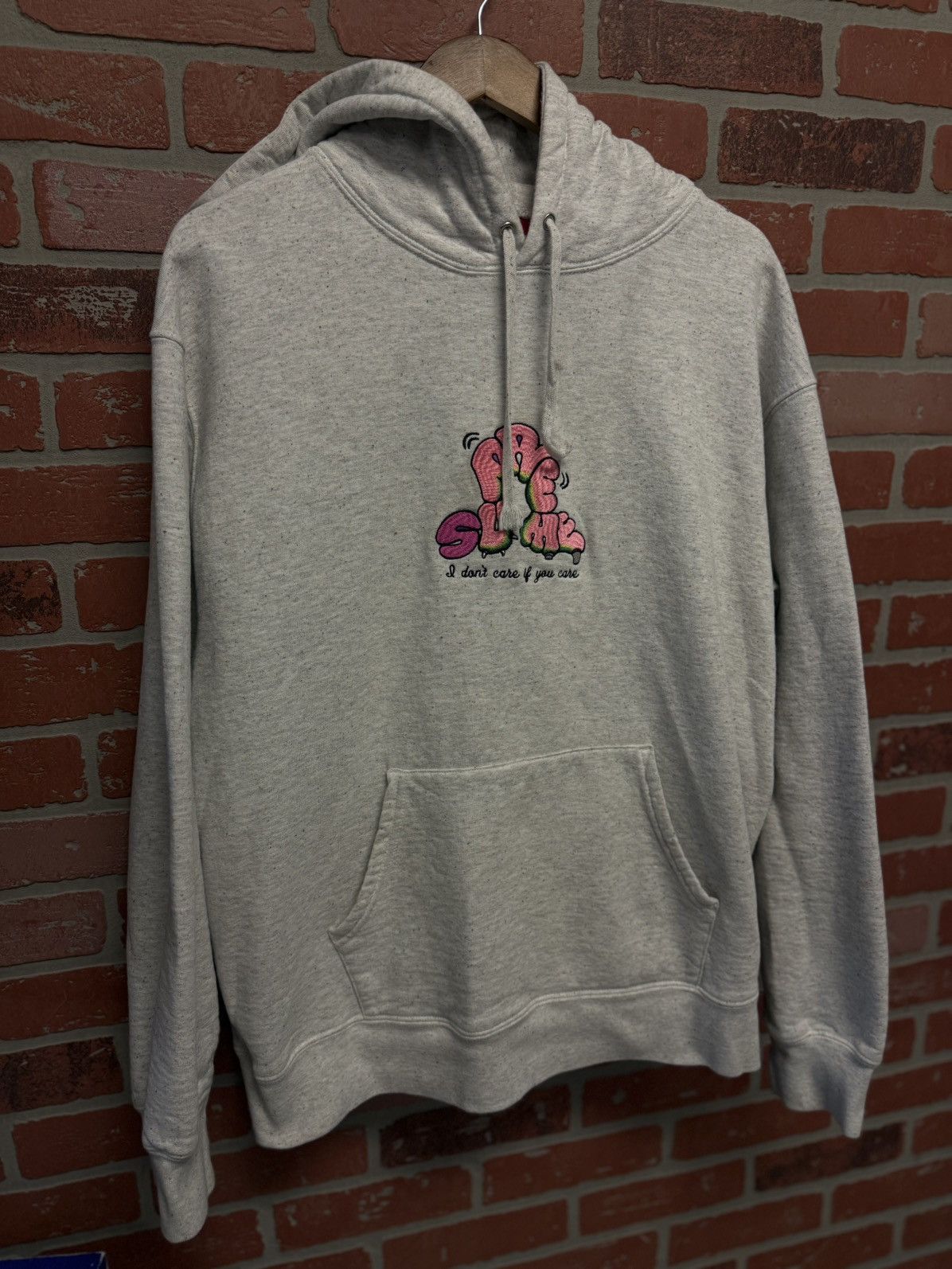 Supreme Supreme Grey Colorful Specs Hoodie Size Large 🧼 Size US L / EU 52-54 / 3 - 2 Thumbnail