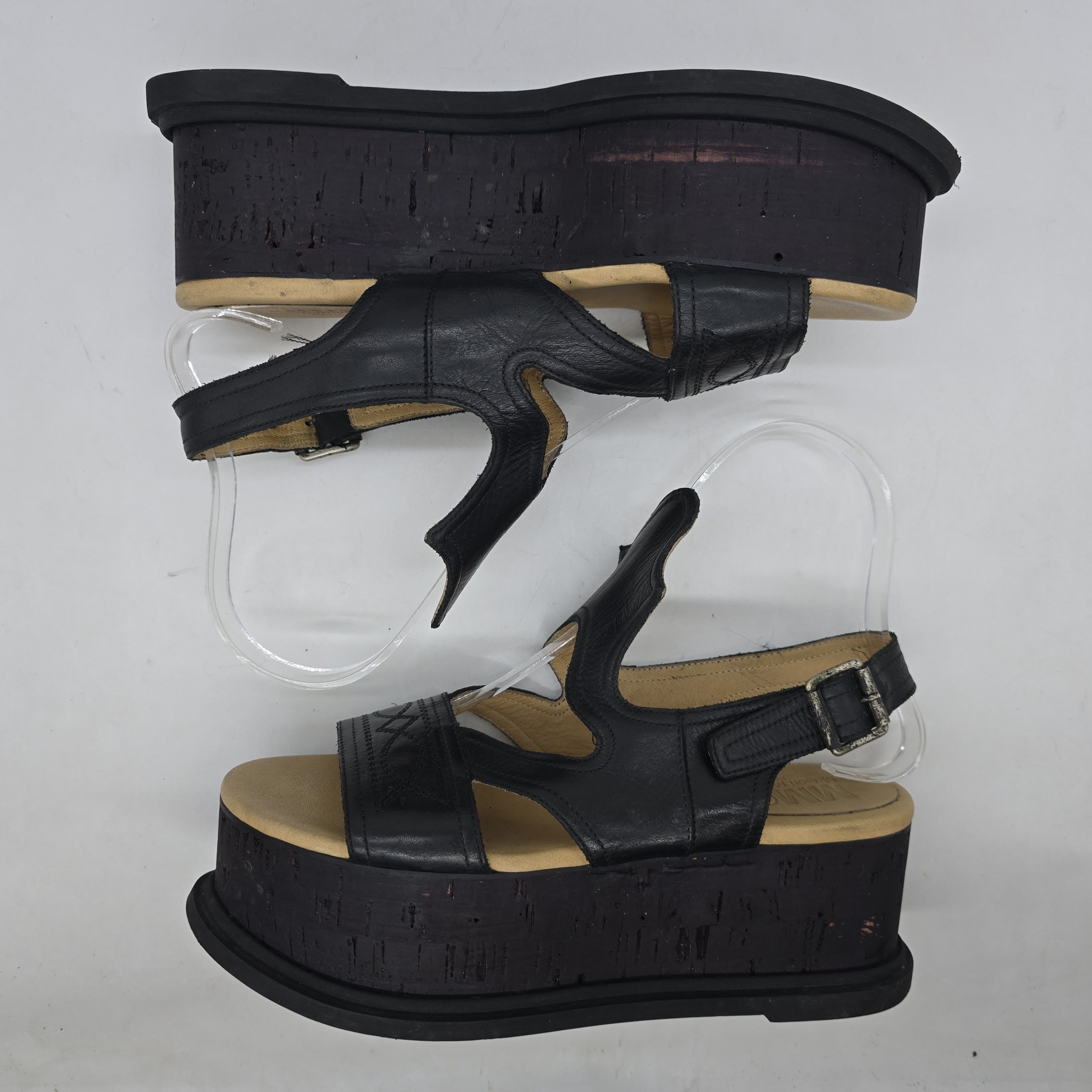 Maison Margiela Maison Margiela MM6 - Cut Out Platform Sandals Size US 6 / IT 36 - 5 Thumbnail